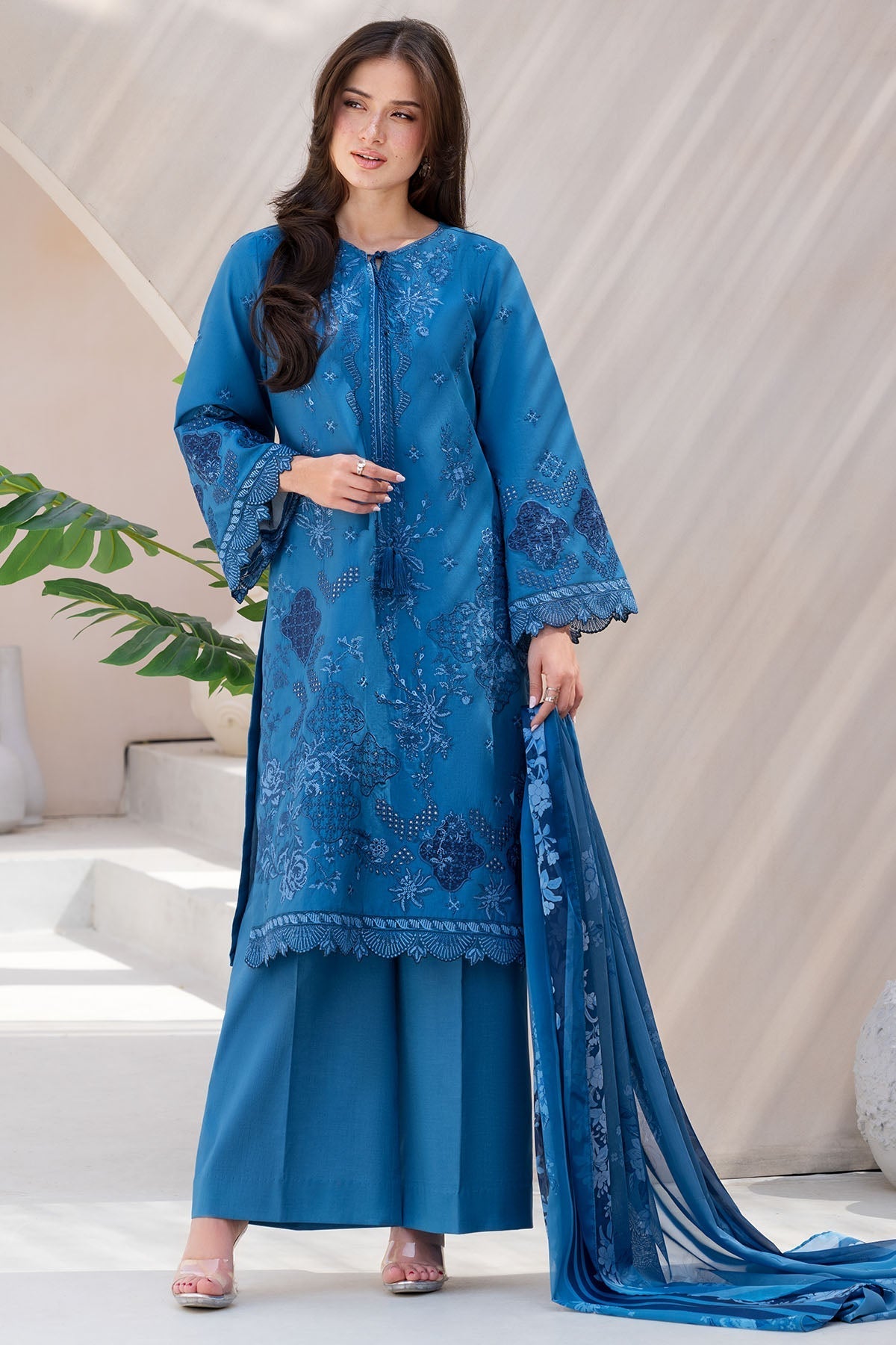 Motifz | Amal Lawn 26 | 6068-FRANCES - by Libasekhas UK - Registered Vendor of : Motifz - 100% Original Designer Dress