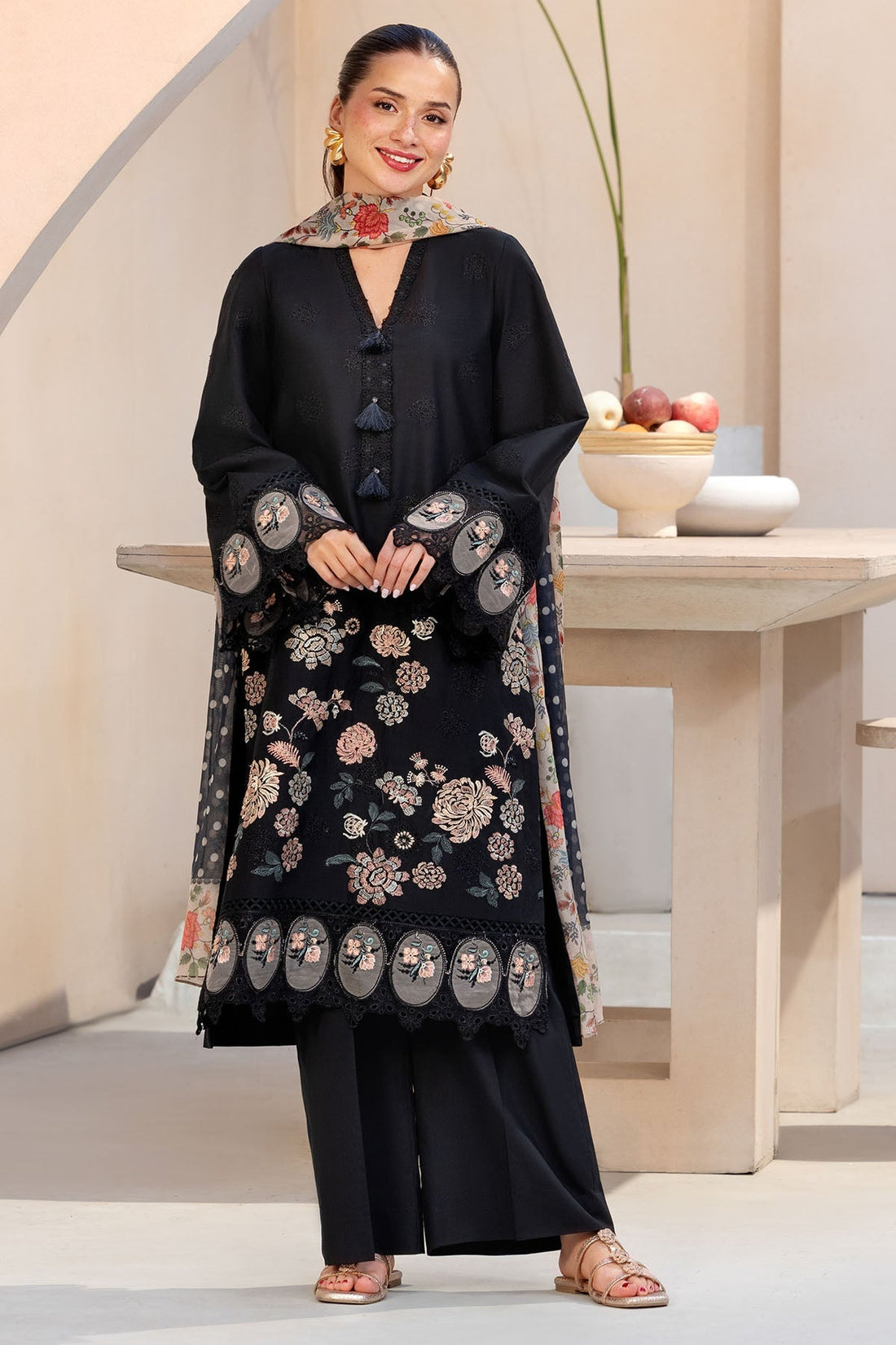 Motifz | Amal Lawn 26 | 6069-NOVA - by Libasekhas UK - Registered Vendor of : Motifz - 100% Original Designer Dress