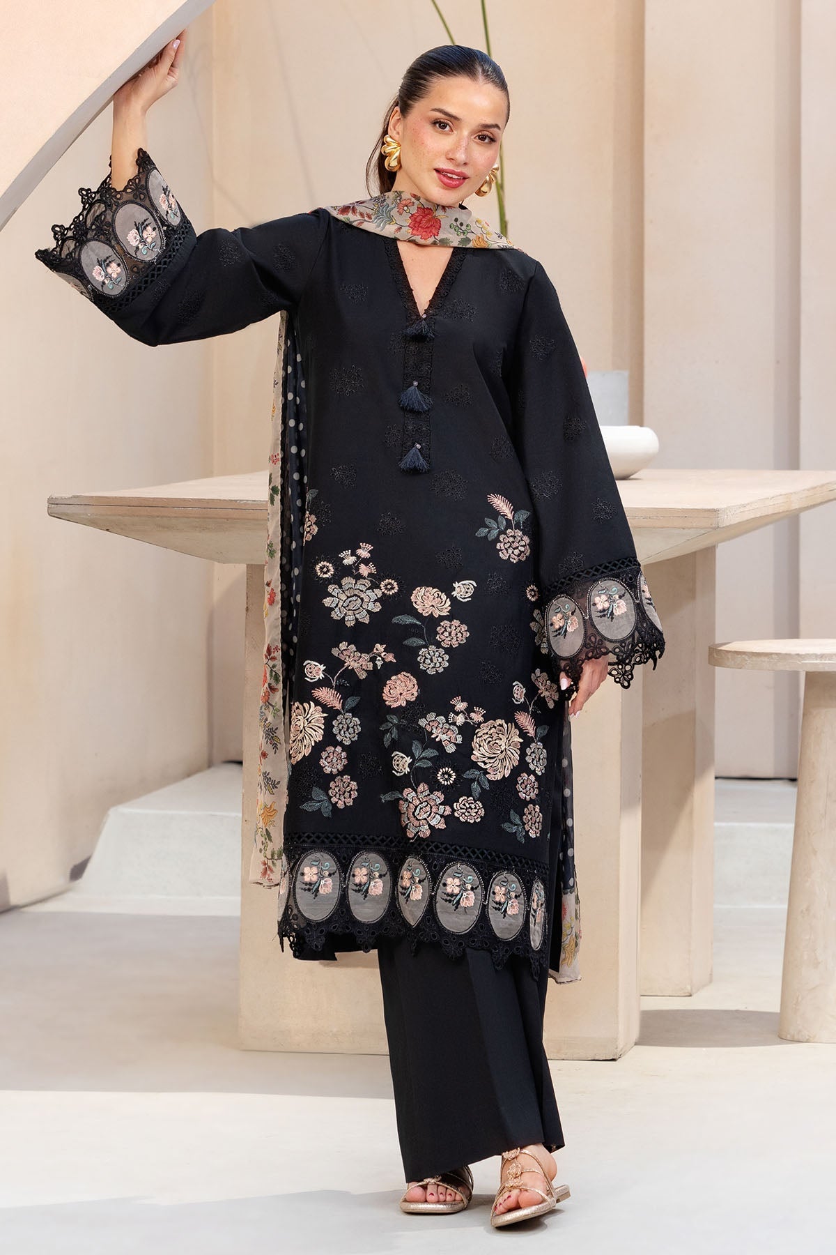 Motifz | Amal Lawn 26 | 6069-NOVA - by Libasekhas UK - Registered Vendor of : Motifz - 100% Original Designer Dress