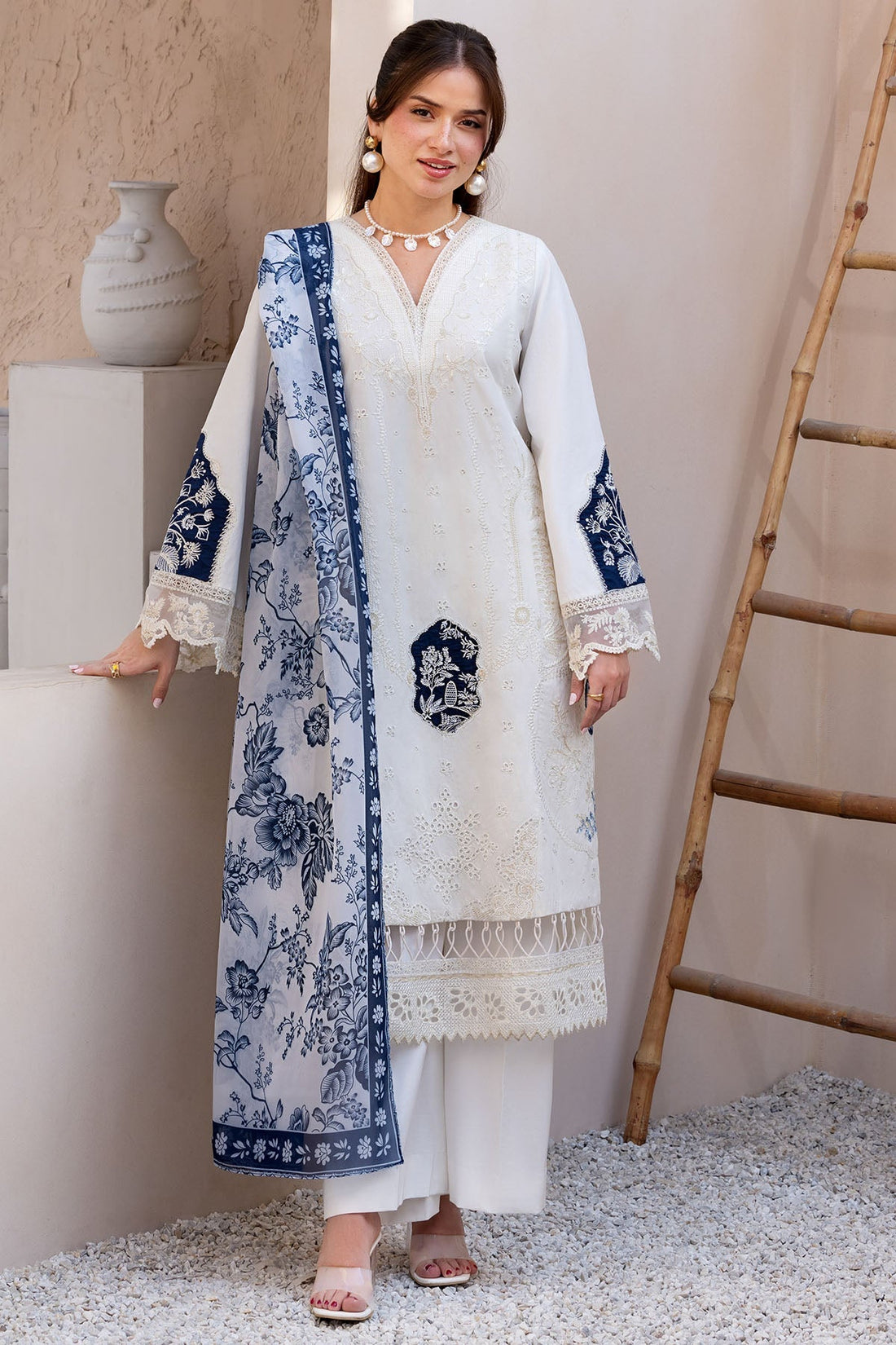 Motifz | Amal Lawn 26 | 6070-MTNA - by Libasekhas UK - Registered Vendor of : Motifz - 100% Original Designer Dress