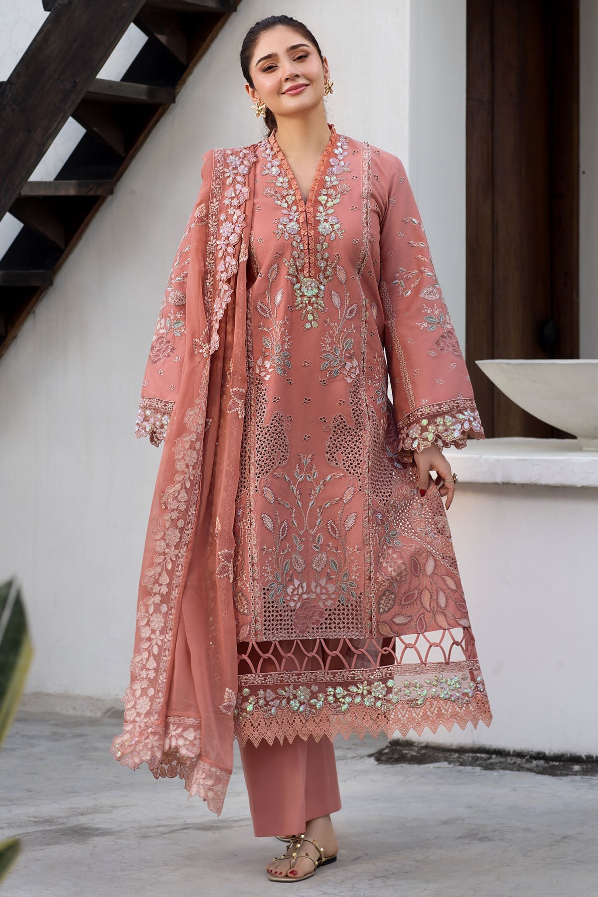 Motifz | Premium Lawn 26 | 6119-SICILY - by Libasekhas UK - Registered Vendor of : Motifz - 100% Original Designer Dress