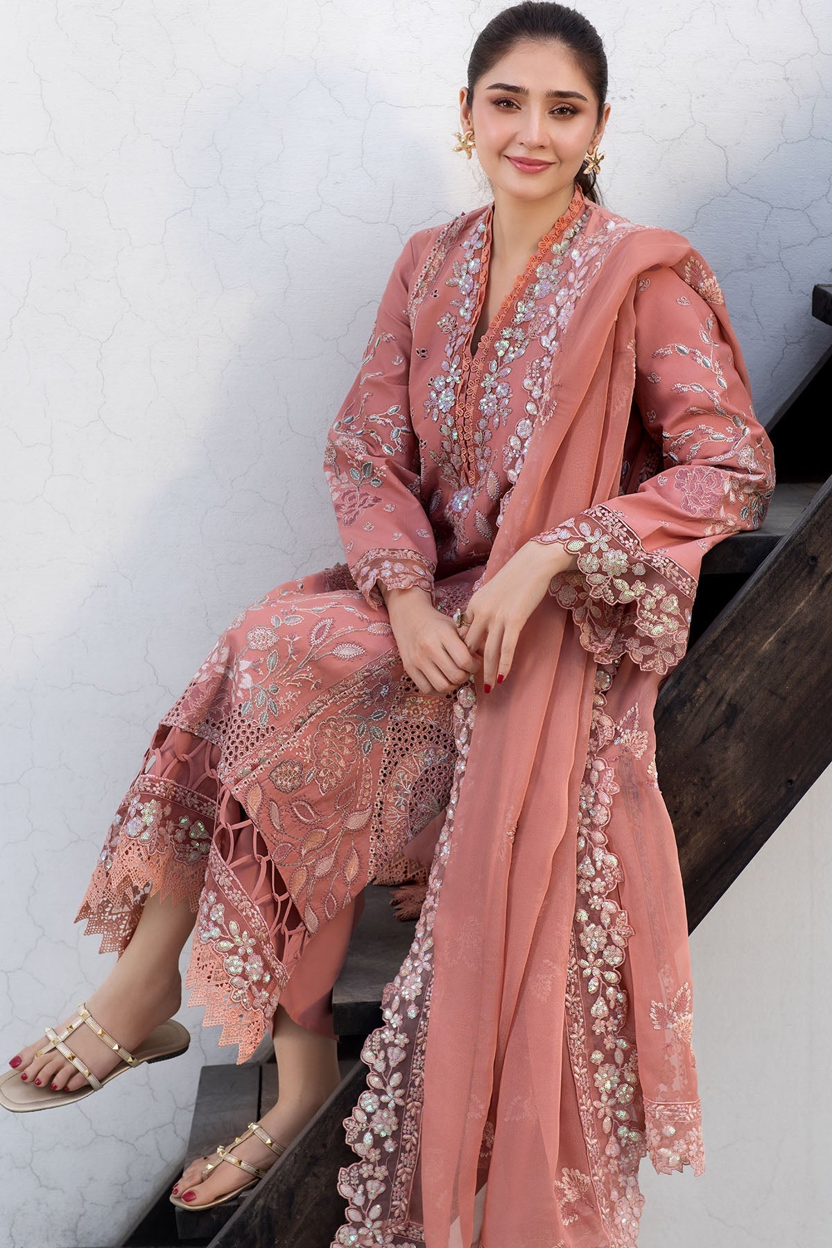 Motifz | Premium Lawn 26 | 6119-SICILY - by Libasekhas UK - Registered Vendor of : Motifz - 100% Original Designer Dress