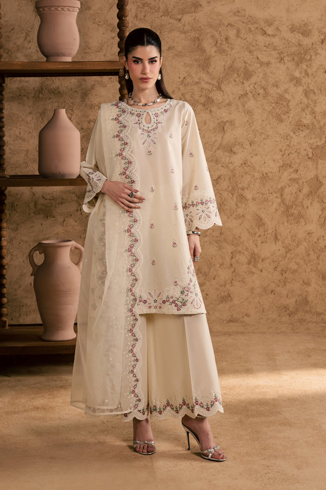 Batik | Festive Eid 26 | Madrid - by Libasekhas UK - Registered Vendor of : Batik - 100% Original Designer Dress
