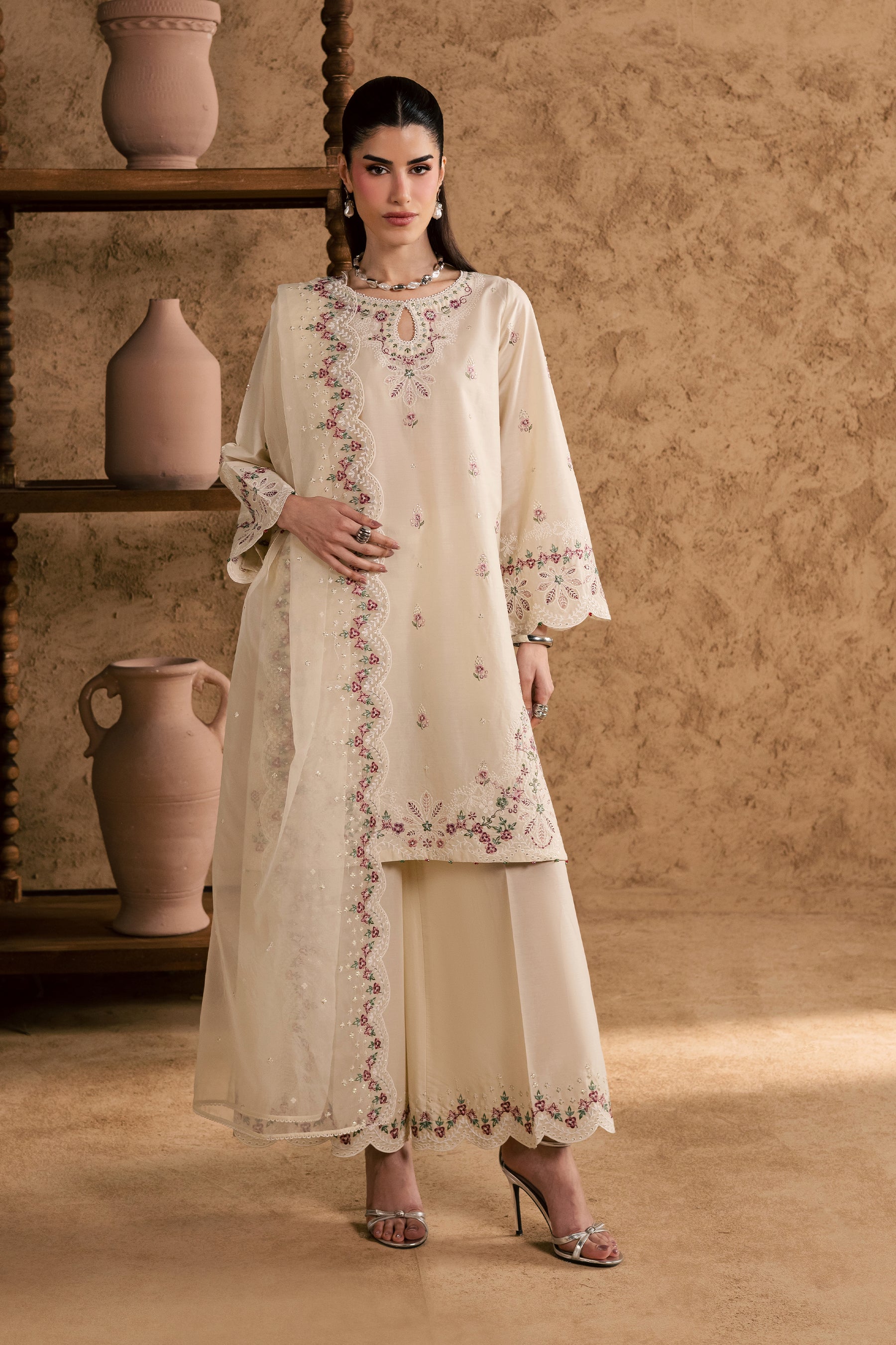 Batik | Festive Eid 26 | Madrid - by Libasekhas UK - Registered Vendor of : Batik - 100% Original Designer Dress