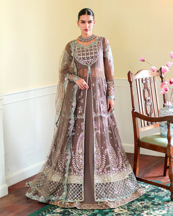 Roheenaz | Whispers of Grace Chiffon | Maeve - by Libasekhas UK - Registered Vendor of : Roheenaz - 100% Original Designer Dress