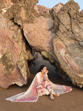 Mahnur | Sirena Luxury Lawn 25 | Magnolia - by - Libasekhas UK - Registered Vendor of : Mahnur - 100% Original Designer Dresss