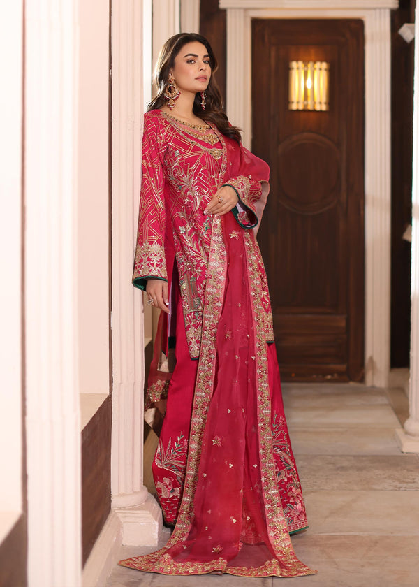Waqas Shah | Meh-E-Nur | TOPAZ - by - Libasekhas UK - Registered Vendor of : Waqas Shah - 100% Original Designer Dresss