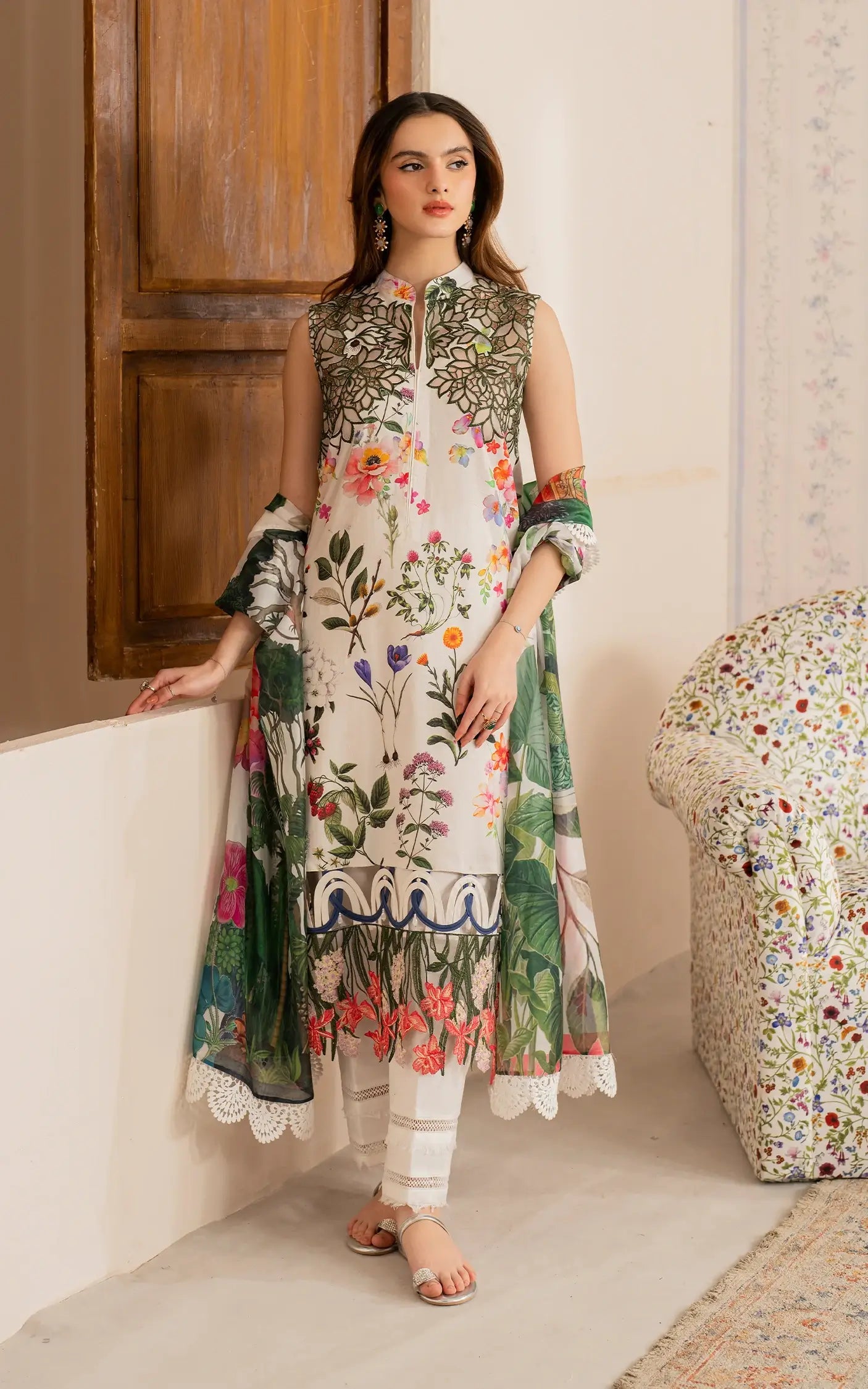 Asifa and Nabeel | Meraki Vintage 25 | Mahgul (MVL25-16) - by - Libasekhas UK - Registered Vendor of : Asifa and Nabeel - 100% Original Designer Dresss