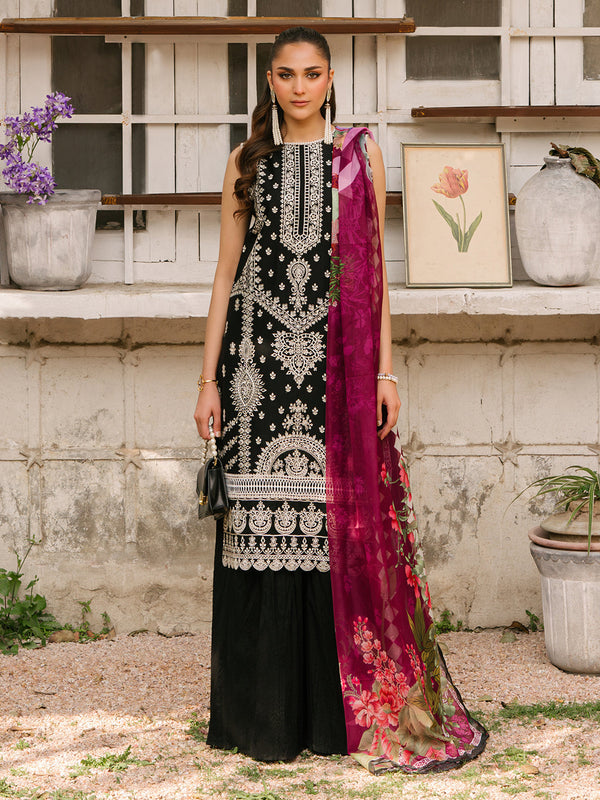 Mahnur | Masakali Luxury Lawn 24 | MK 05 - A - by - Libasekhas UK - Registered Vendor of : Mahnur - 100% Original Designer Dresss