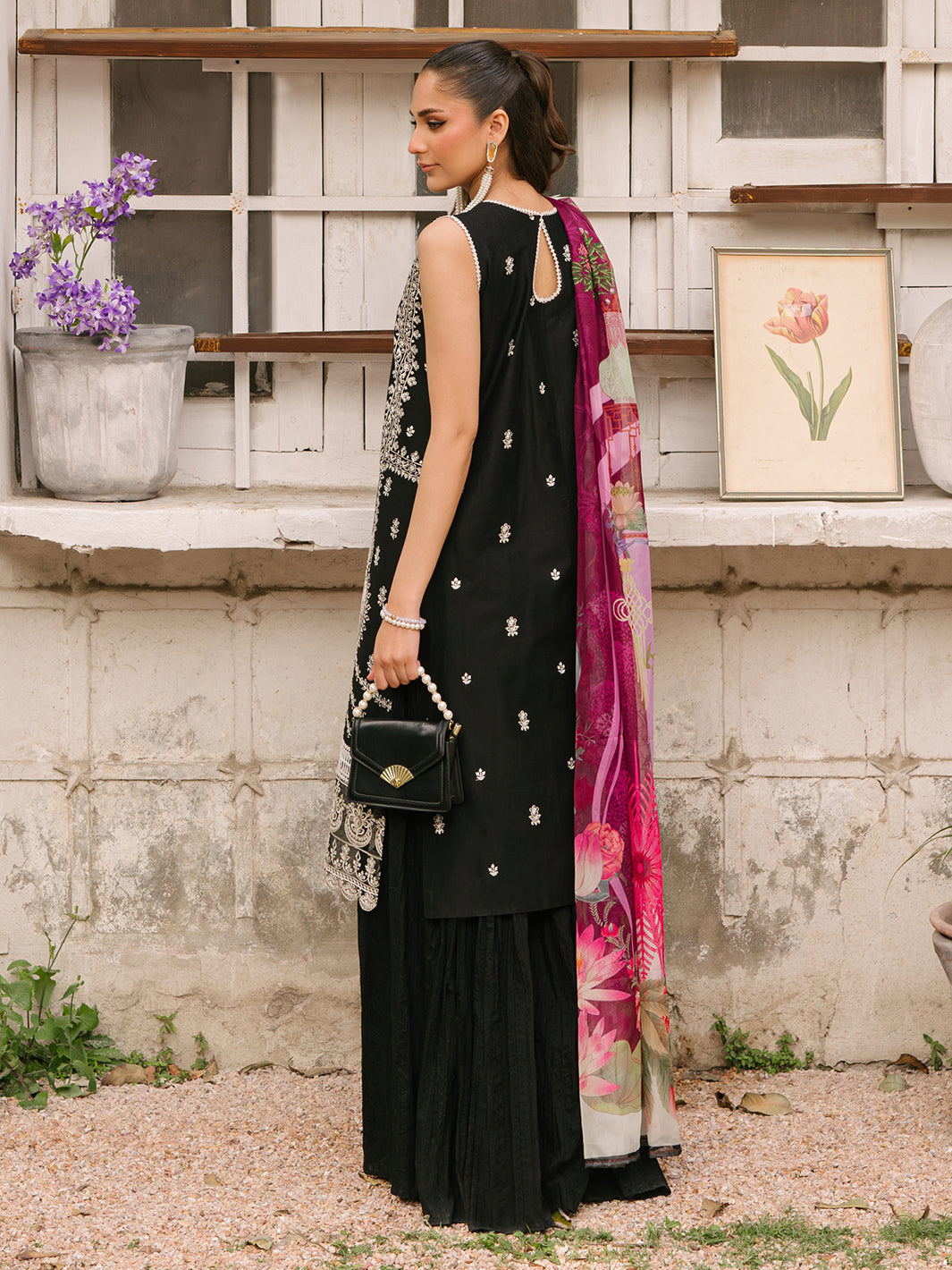 Mahnur | Masakali Luxury Lawn 24 | MK 05 - A - by - Libasekhas UK - Registered Vendor of : Mahnur - 100% Original Designer Dresss