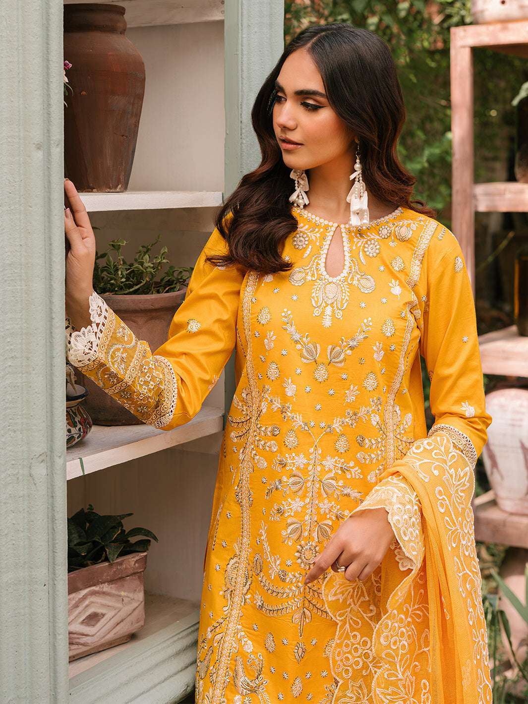 Mahnur | Masakali Luxury Lawn 24 | MK 06 - A - by - Libasekhas UK - Registered Vendor of : Mahnur - 100% Original Designer Dresss
