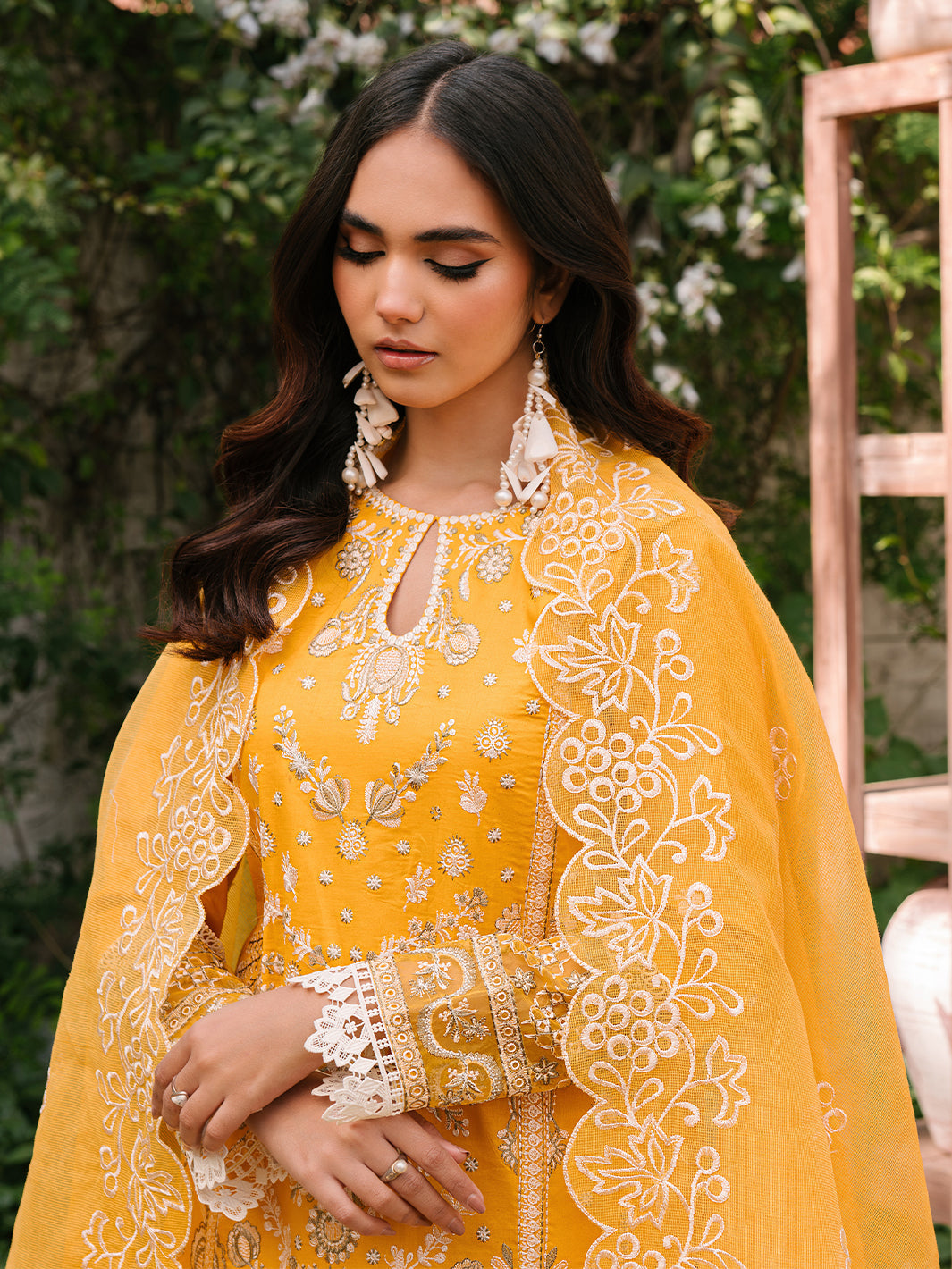 Mahnur | Masakali Luxury Lawn 24 | MK 06 - A - by - Libasekhas UK - Registered Vendor of : Mahnur - 100% Original Designer Dresss