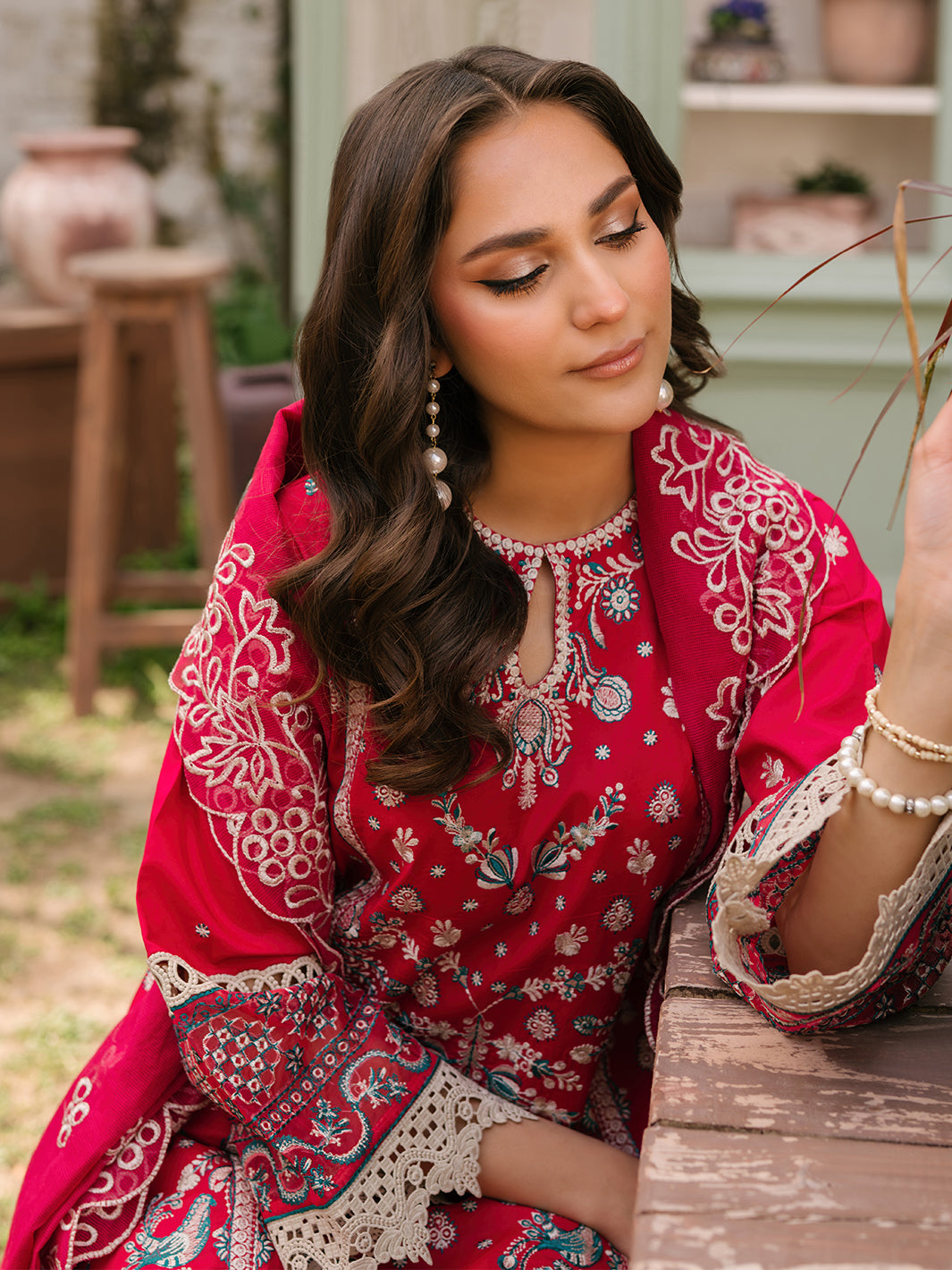 Mahnur | Masakali Luxury Lawn 24 | MK 06 - B - by - Libasekhas UK - Registered Vendor of : Mahnur - 100% Original Designer Dresss