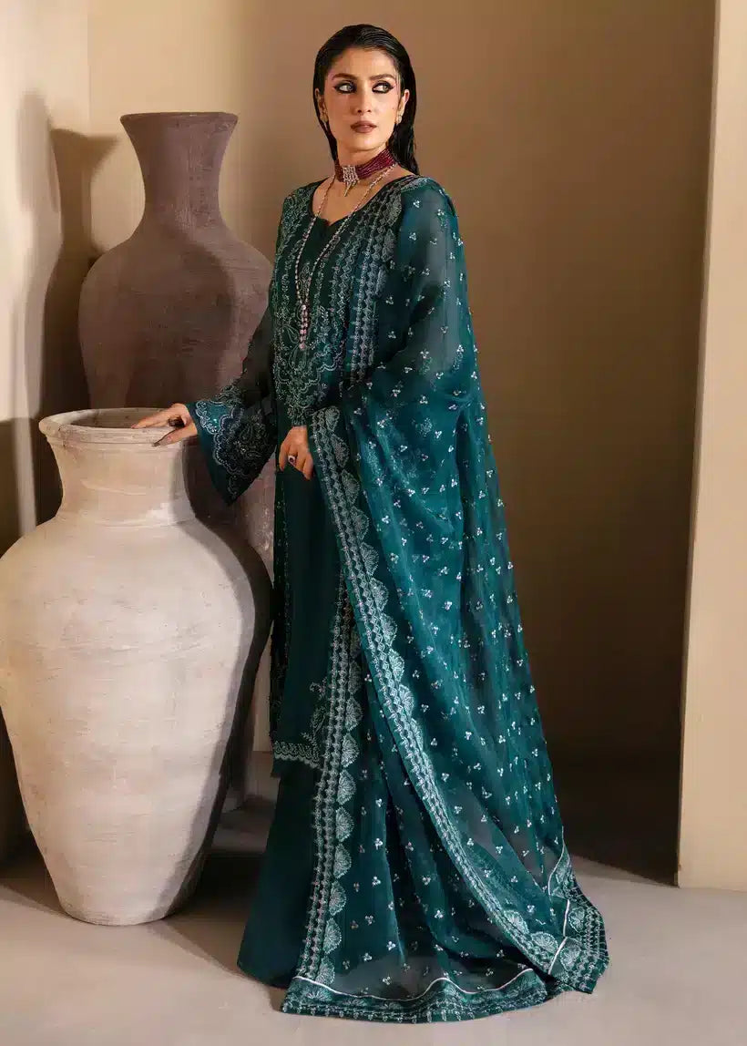 Mahum Asad | Lamhay Wedding Formals 23 | Neelum - by - Libasekhas UK - Registered Vendor of : Mahum Asad - 100% Original Designer Dresss