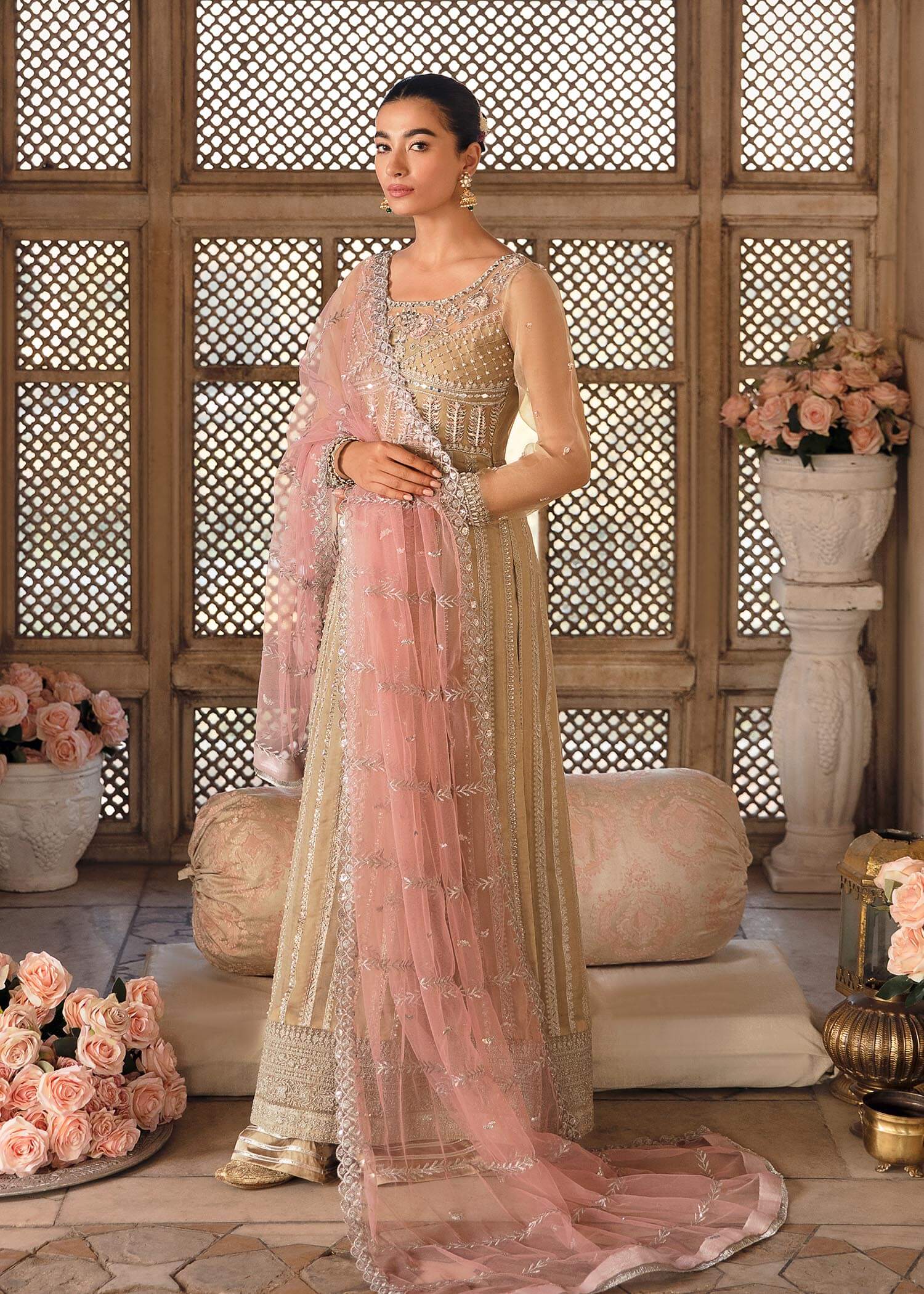 Mahum Asad | Gul Posh Luxury Formals 23 | Mahgul - by - Libasekhas UK - Registered Vendor of : Mahum Asad - 100% Original Designer Dresss