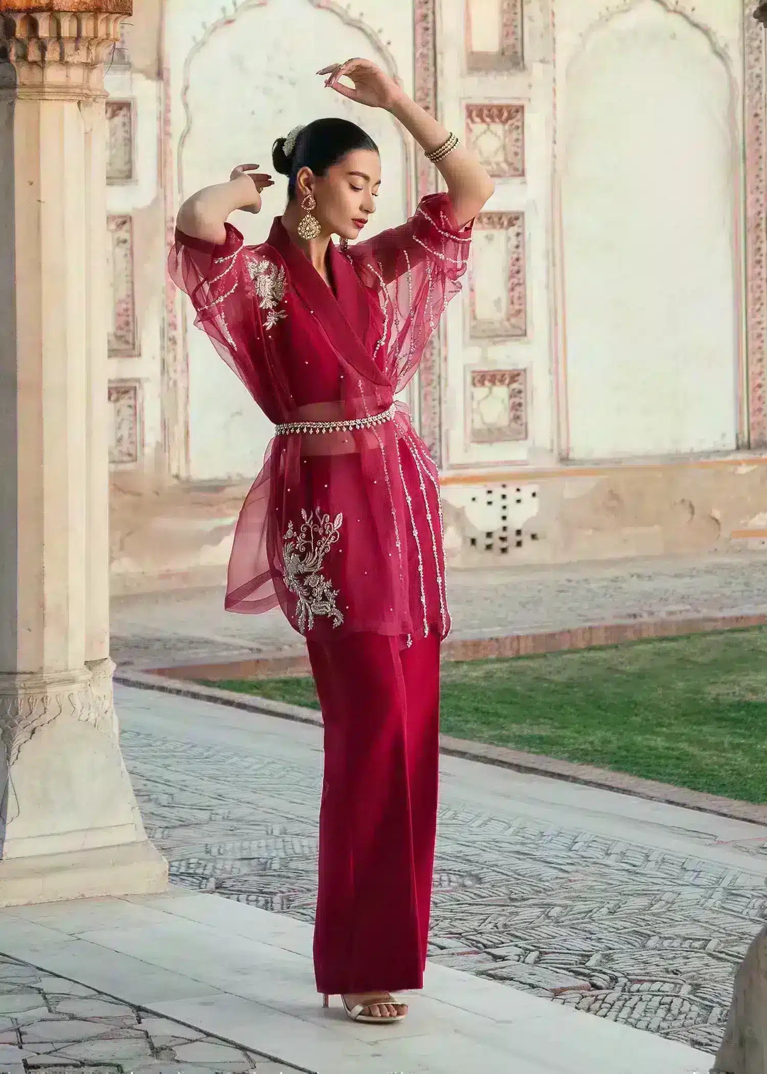 Mahum Asad | Gul Posh Luxury Formals 23 | Roop - by - Libasekhas UK - Registered Vendor of : Mahum Asad - 100% Original Designer Dresss