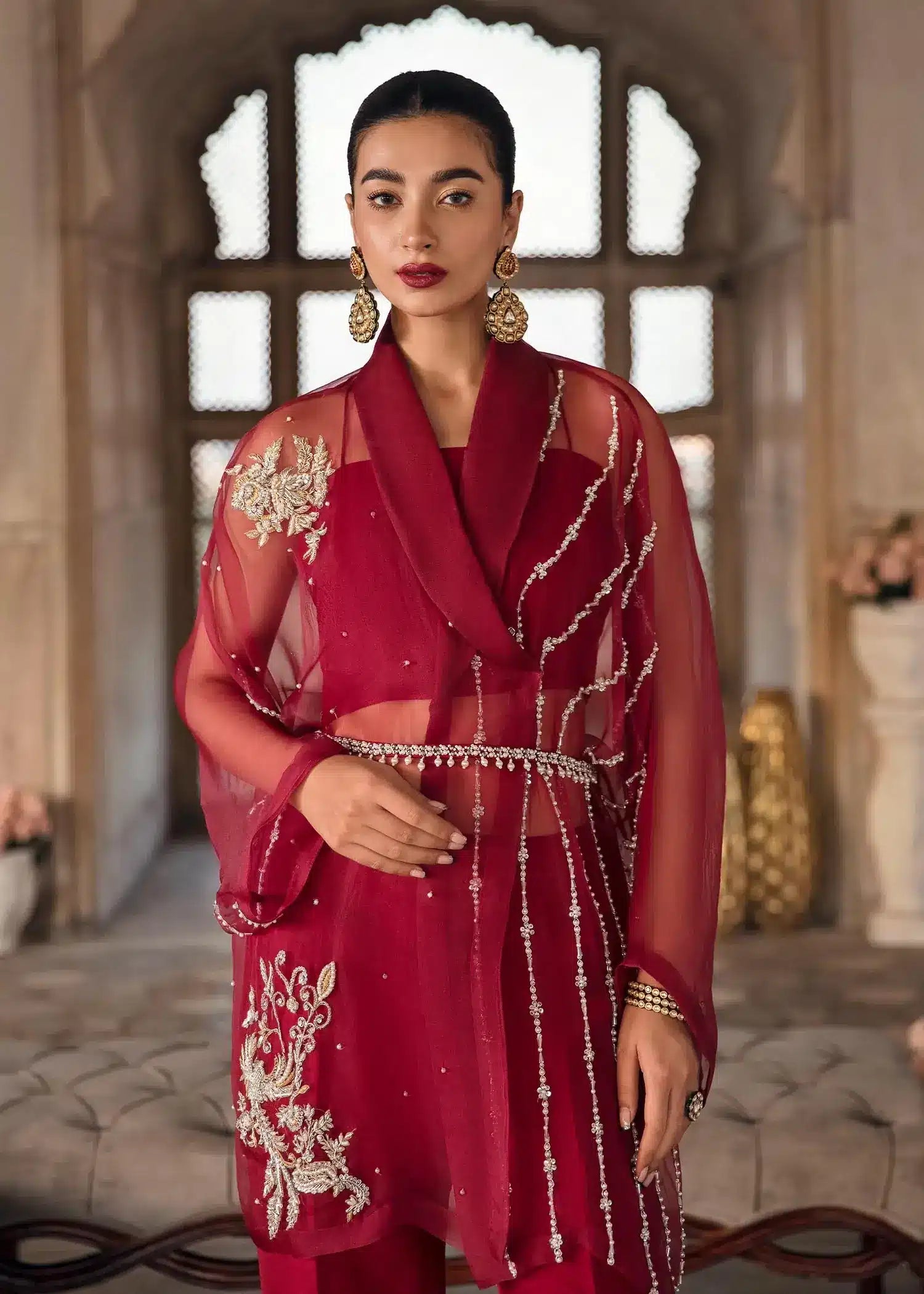 Mahum Asad | Gul Posh Luxury Formals 23 | Roop - by - Libasekhas UK - Registered Vendor of : Mahum Asad - 100% Original Designer Dresss