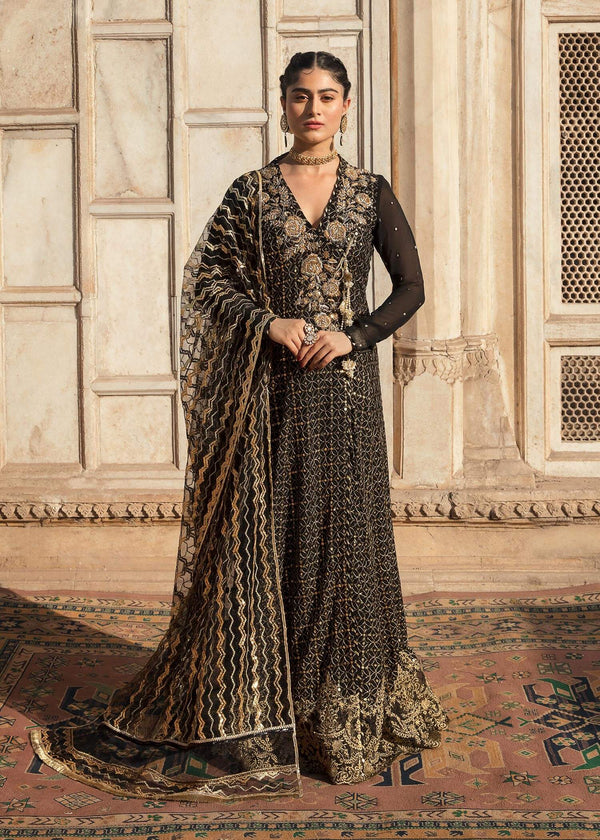 Mahum Asad | Gul Posh Luxury Formals 23 | Chiraagh - by - Libasekhas UK - Registered Vendor of : Mahum Asad - 100% Original Designer Dresss