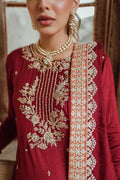 Azure | Embroidered Formals | Majestic Rouge - by - Libasekhas UK - Registered Vendor of : Azure - 100% Original Designer Dresss