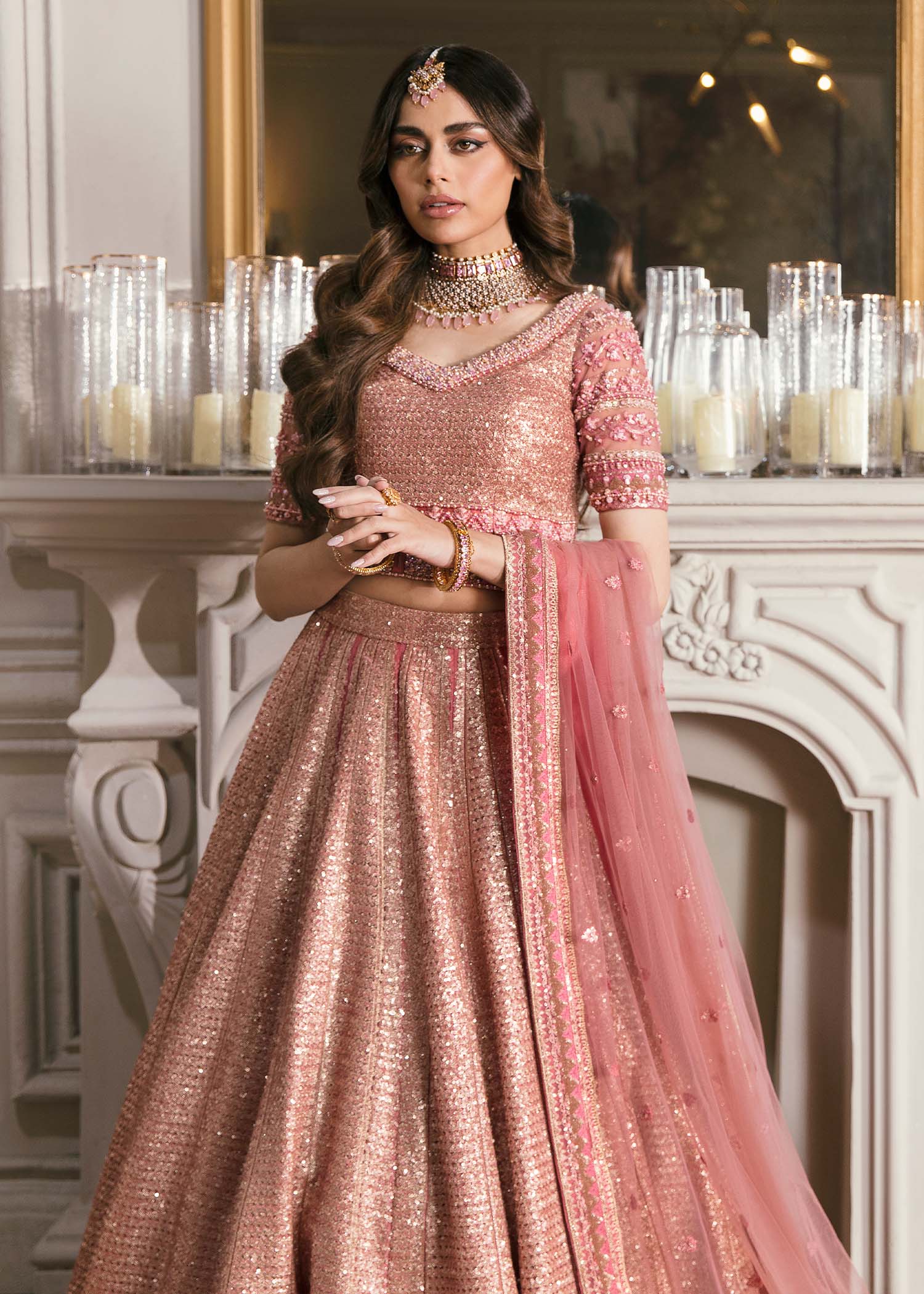 Waqas Shah | Malika - E - Elizabeth | PRIMROSE - by - Libasekhas UK - Registered Vendor of : Waqas Shah - 100% Original Designer Dresss