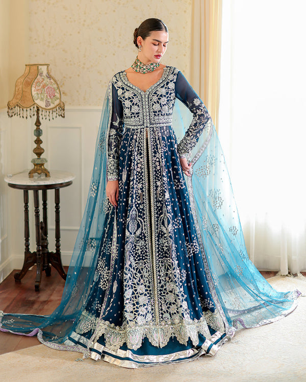 Roheenaz | Whispers of Grace Chiffon | Marcella - by Libasekhas UK - Registered Vendor of : Roheenaz - 100% Original Designer Dress