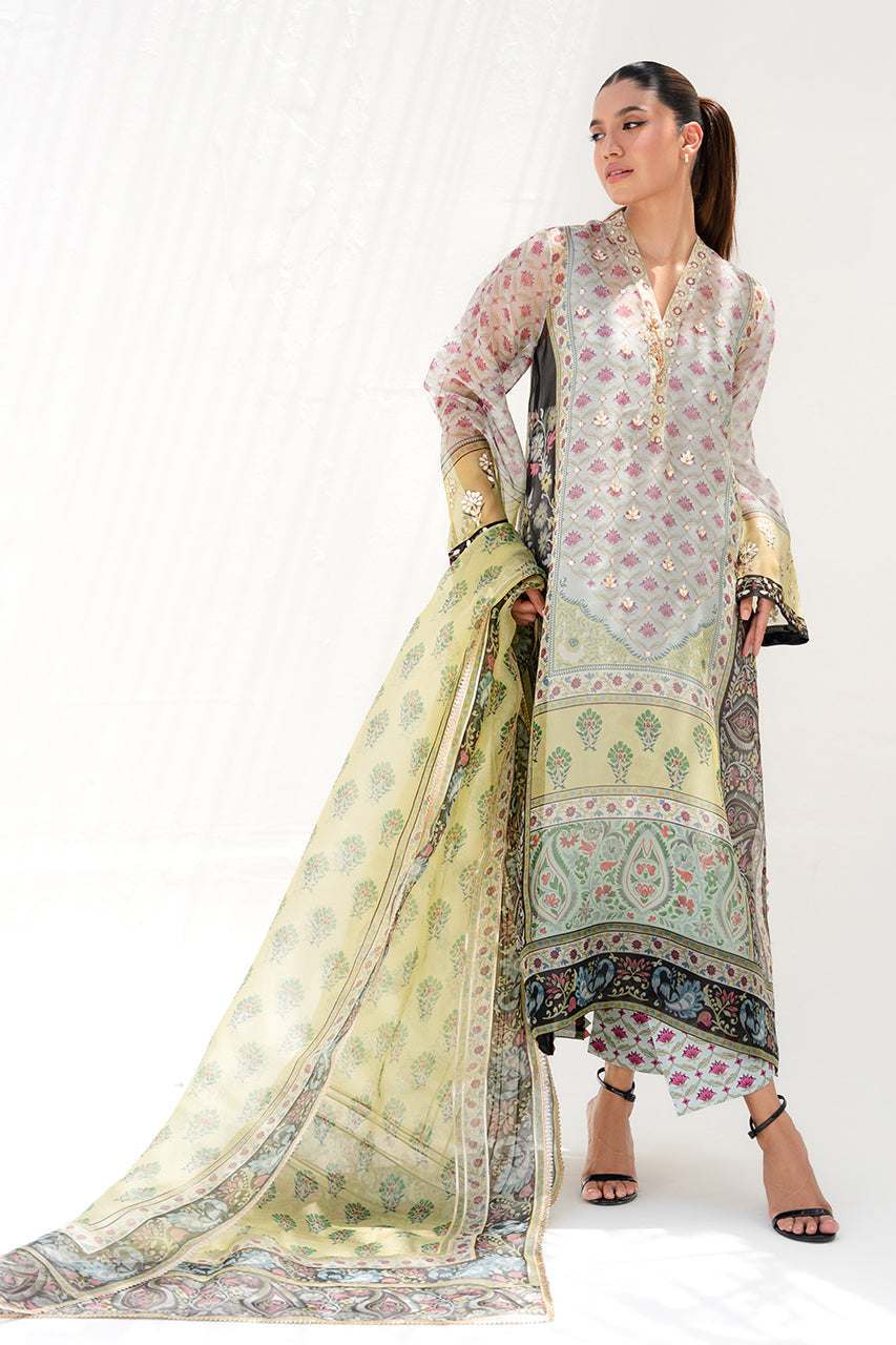 Sania Maskatiya | Summer Festive 26 | Mareeha (A) - by Libasekhas UK - Registered Vendor of : Sania Maskatiya - 100% Original Designer Dress