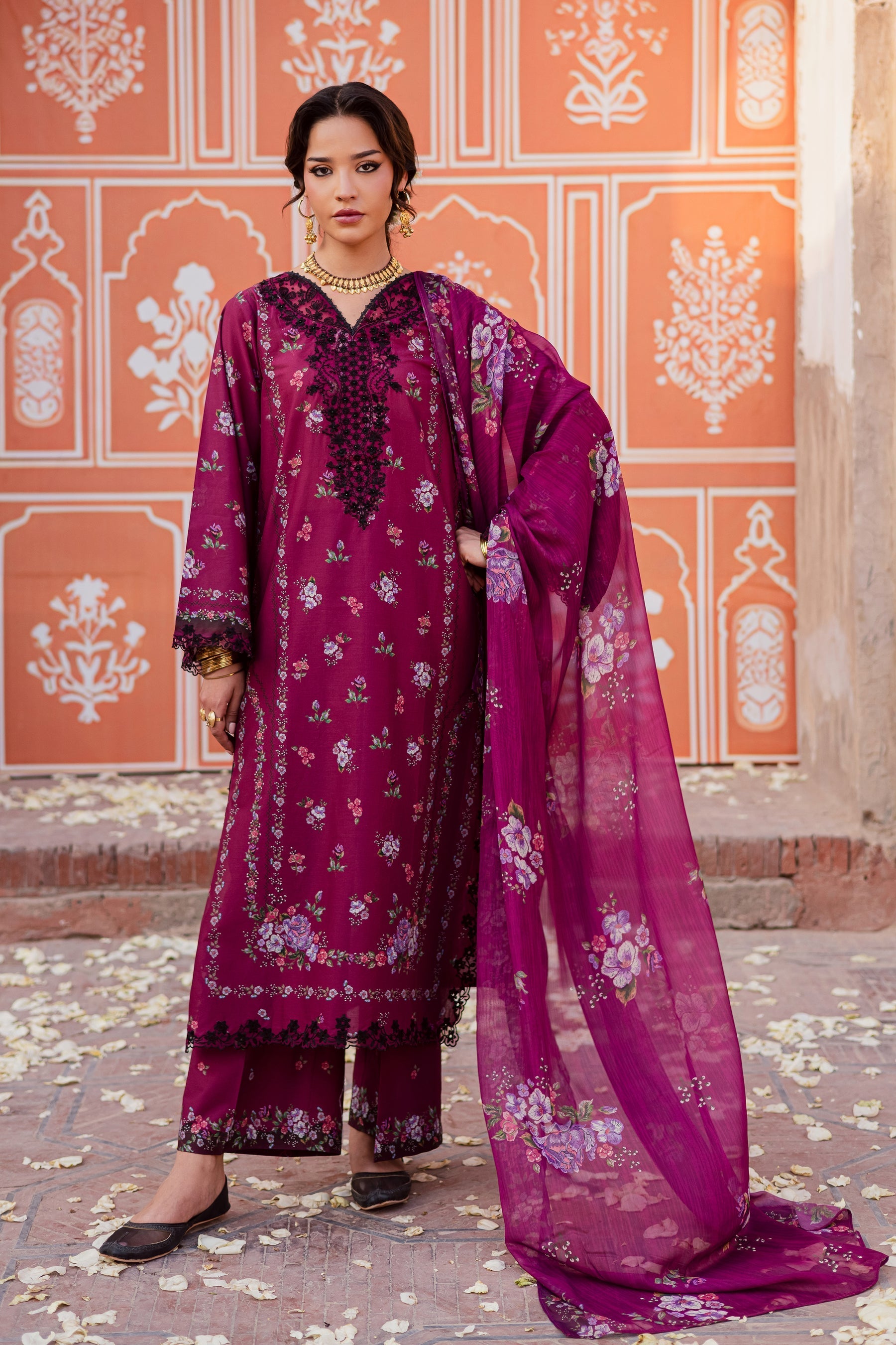 Batik | Festive Eid 26 | Maren - by Libasekhas UK - Registered Vendor of : Batik - 100% Original Designer Dress