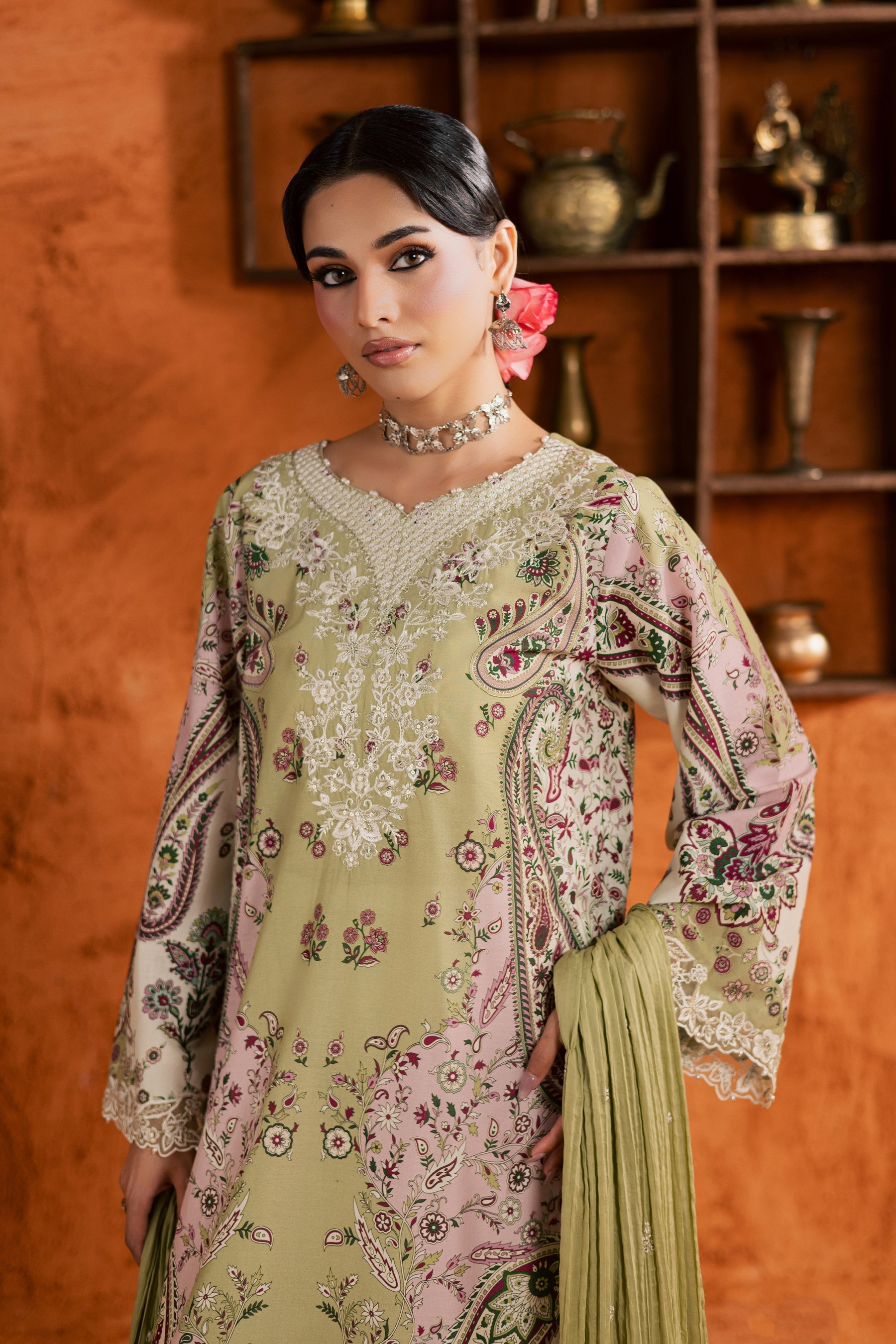 Batik | Festive Eid 26 | Margot - by Libasekhas - Registered Vendor of : Batik - 100% Original Designer Dress