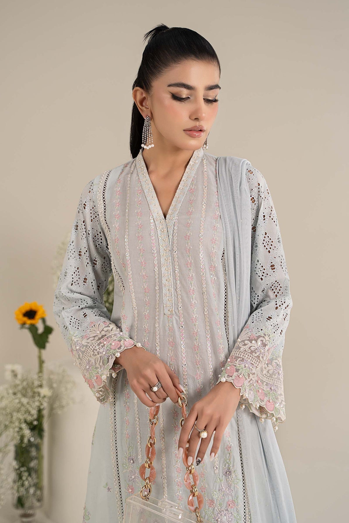 Maria B | Formal Wears | DW-EF25-07 - by - Libasekhas UK - Registered Vendor of : Maria B - 100% Original Designer Dresss