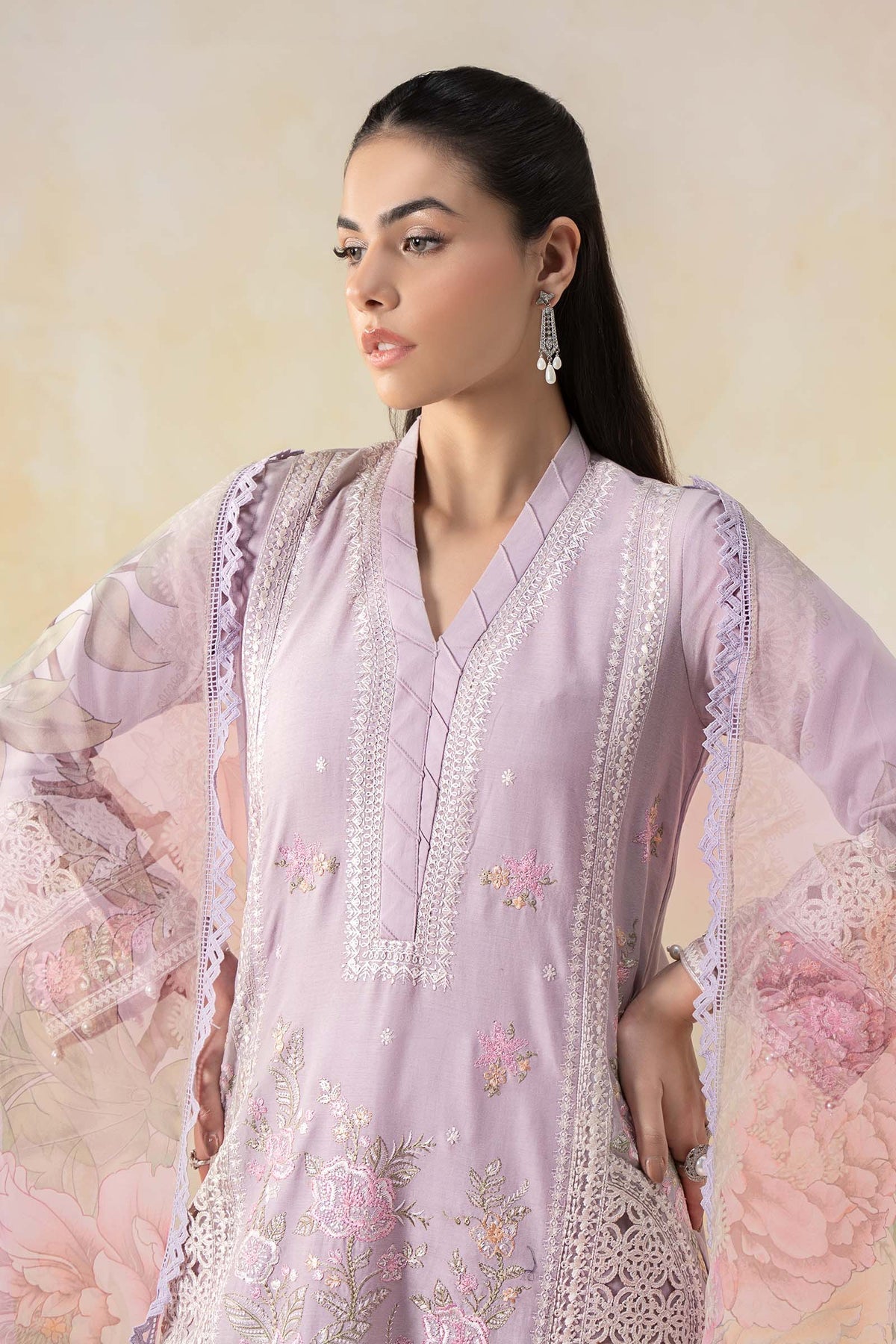 Maria B | Formal Wears | DW-EF25-151 - by - Libasekhas UK - Registered Vendor of : Maria B - 100% Original Designer Dresss