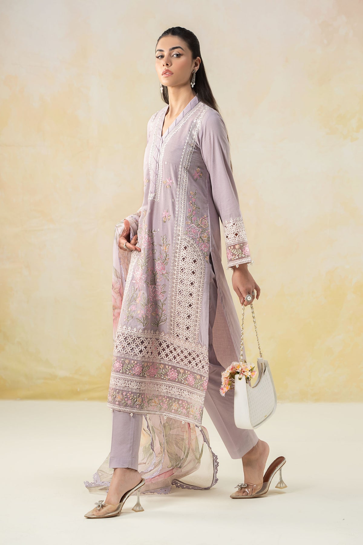 Maria B | Formal Wears | DW-EF25-151 - by - Libasekhas UK - Registered Vendor of : Maria B - 100% Original Designer Dresss
