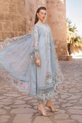 Maria B | Voyage a' Luxe Lawn | D-2410-B - by - Libasekhas UK - Registered Vendor of : Maria B - 100% Original Designer Dresss