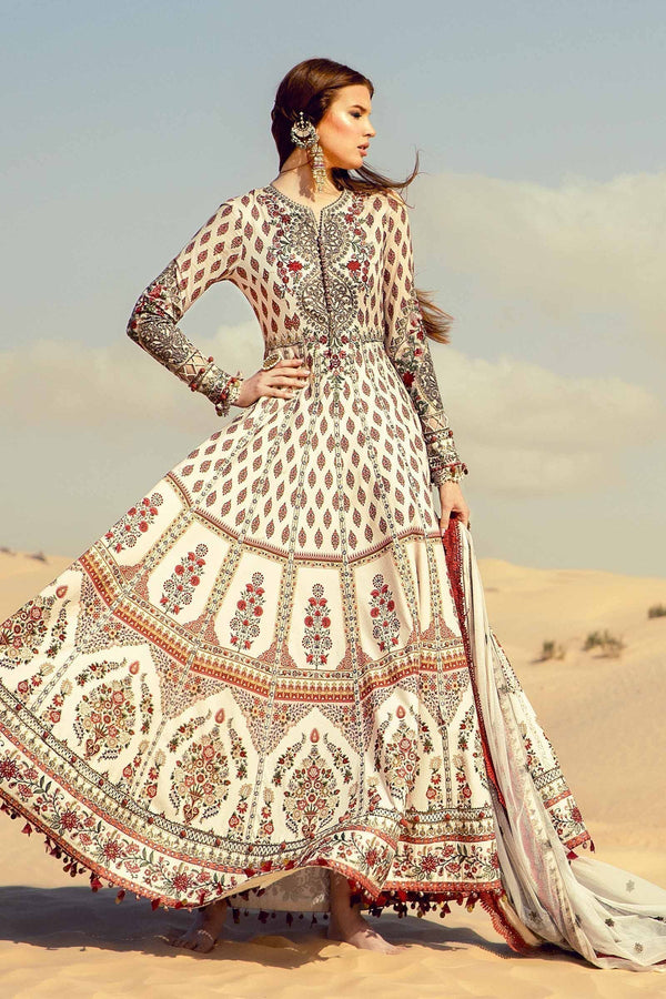 Maria B | Voyage a' Luxe Lawn | D-2413-A - by - Libasekhas UK - Registered Vendor of : Maria B - 100% Original Designer Dresss