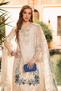 Maria B | Voyage a' Luxe Lawn | D-2414-B - by - Libasekhas UK - Registered Vendor of : Maria B - 100% Original Designer Dresss