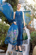 Maria B | Voyage a' Luxe Lawn | D-2415-A - by - Libasekhas UK - Registered Vendor of : Maria B - 100% Original Designer Dresss