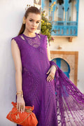 Maria B | Voyage a' Luxe Lawn | D-2402-B - by - Libasekhas UK - Registered Vendor of : Maria B - 100% Original Designer Dresss