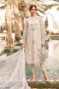 Maria B | Voyage a' Luxe Lawn | D-2405-A - by - Libasekhas UK - Registered Vendor of : Maria B - 100% Original Designer Dresss