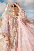Maria B | Voyage a' Luxe Lawn | D-2406-A - by - Libasekhas UK - Registered Vendor of : Maria B - 100% Original Designer Dresss