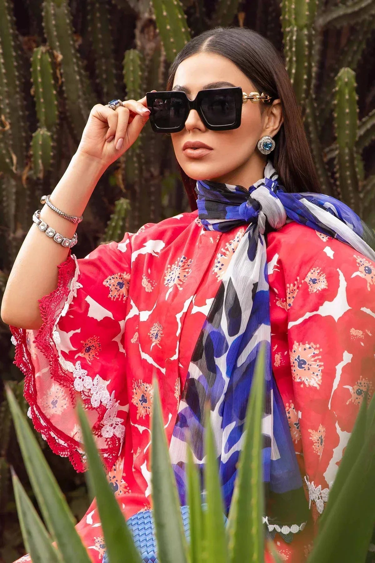 Maria B | M Prints Spring 24 | MPT-2112-A - by - Libasekhas UK - Registered Vendor of : Maria B - 100% Original Designer Dresss