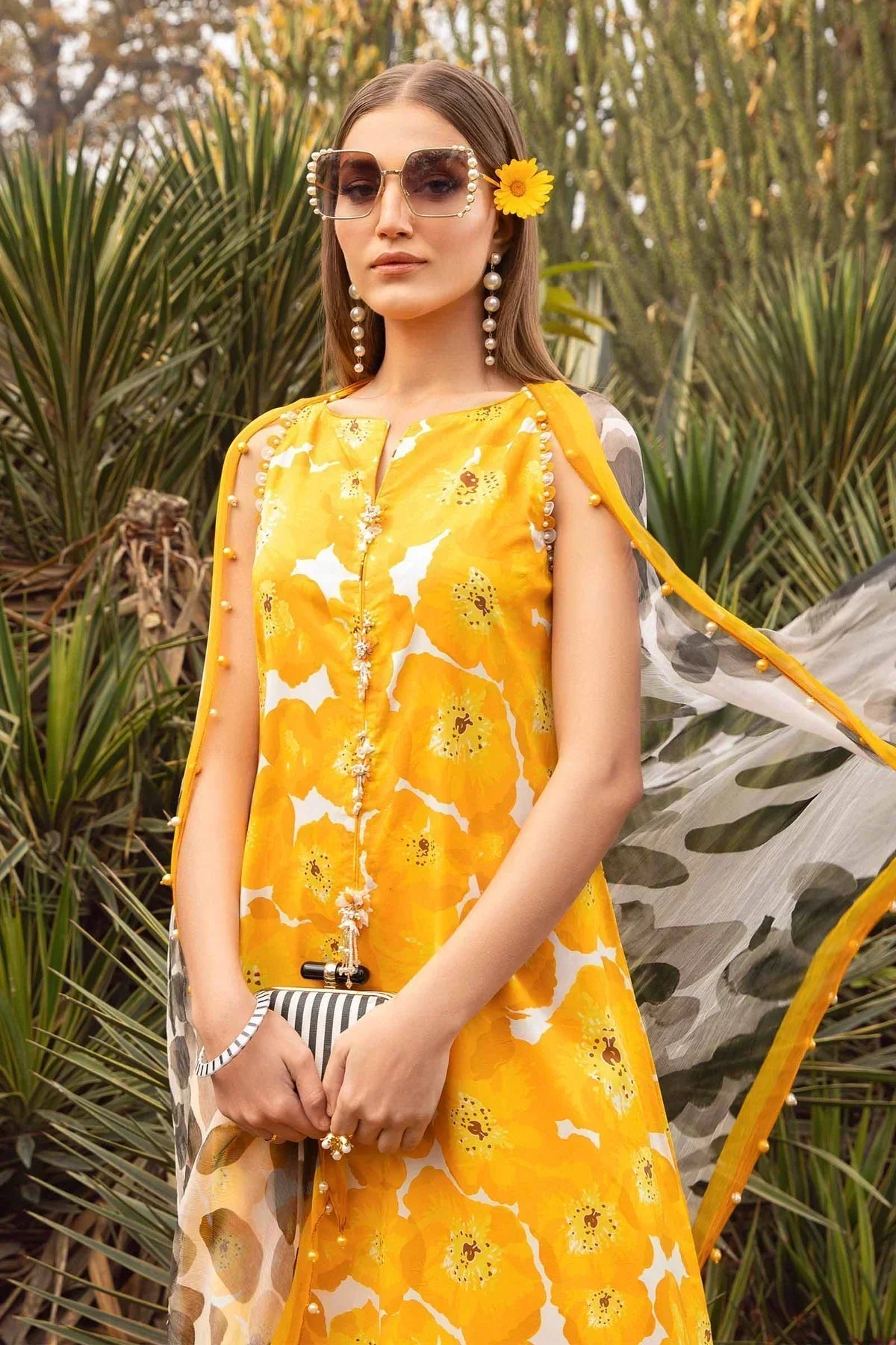 Maria B | M Prints Spring 24 | MPT-2112-B - by - Libasekhas UK - Registered Vendor of : Maria B - 100% Original Designer Dresss