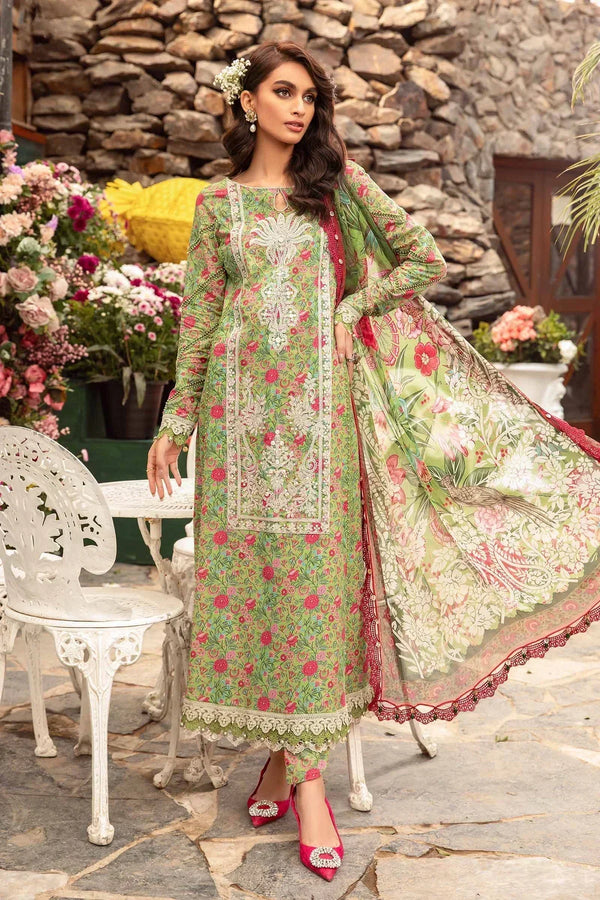 Maria B | M Prints Spring 24 | MPT-2113-B - by - Libasekhas UK - Registered Vendor of : Maria B - 100% Original Designer Dresss