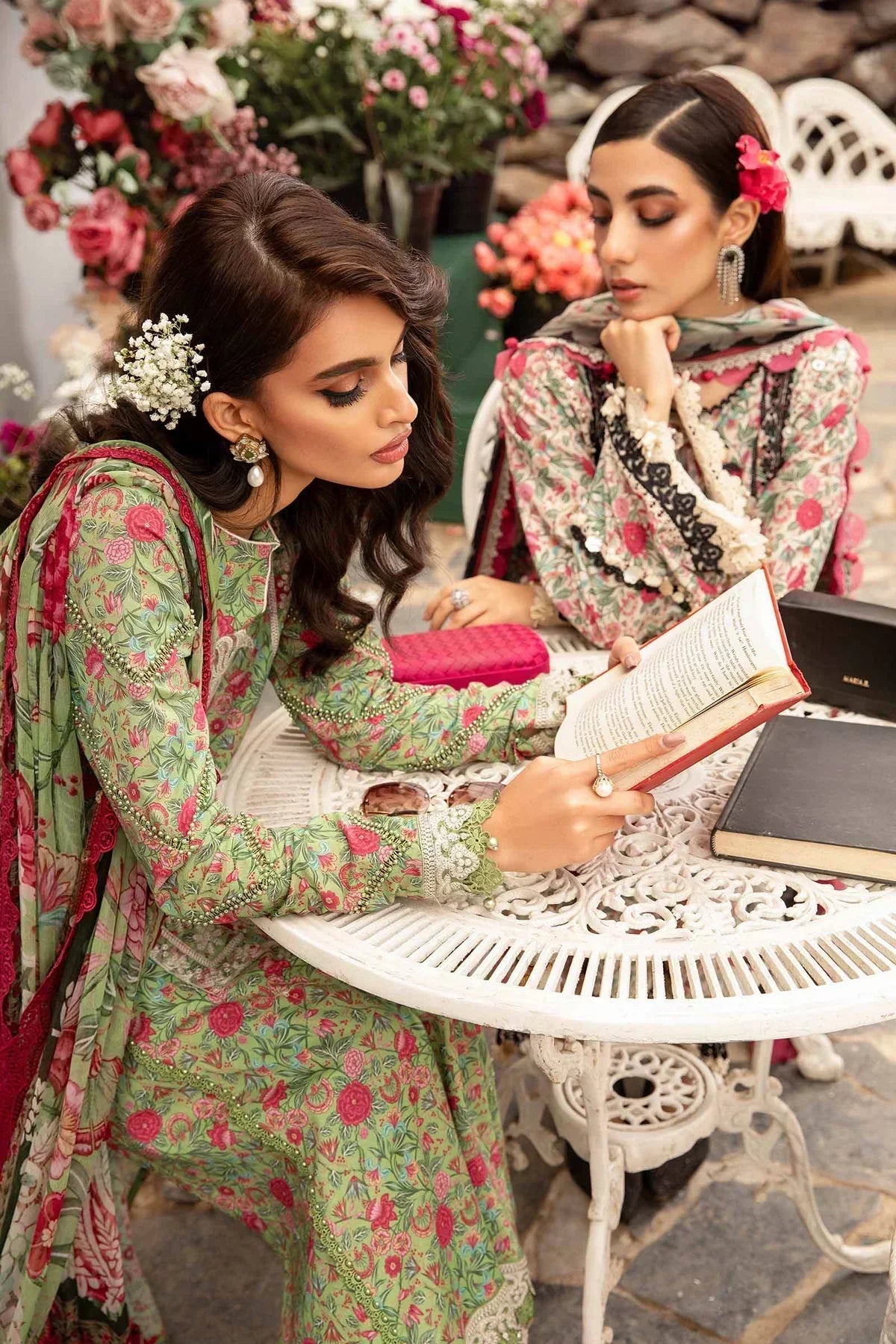 Maria B | M Prints Spring 24 | MPT-2113-B - by - Libasekhas UK - Registered Vendor of : Maria B - 100% Original Designer Dresss