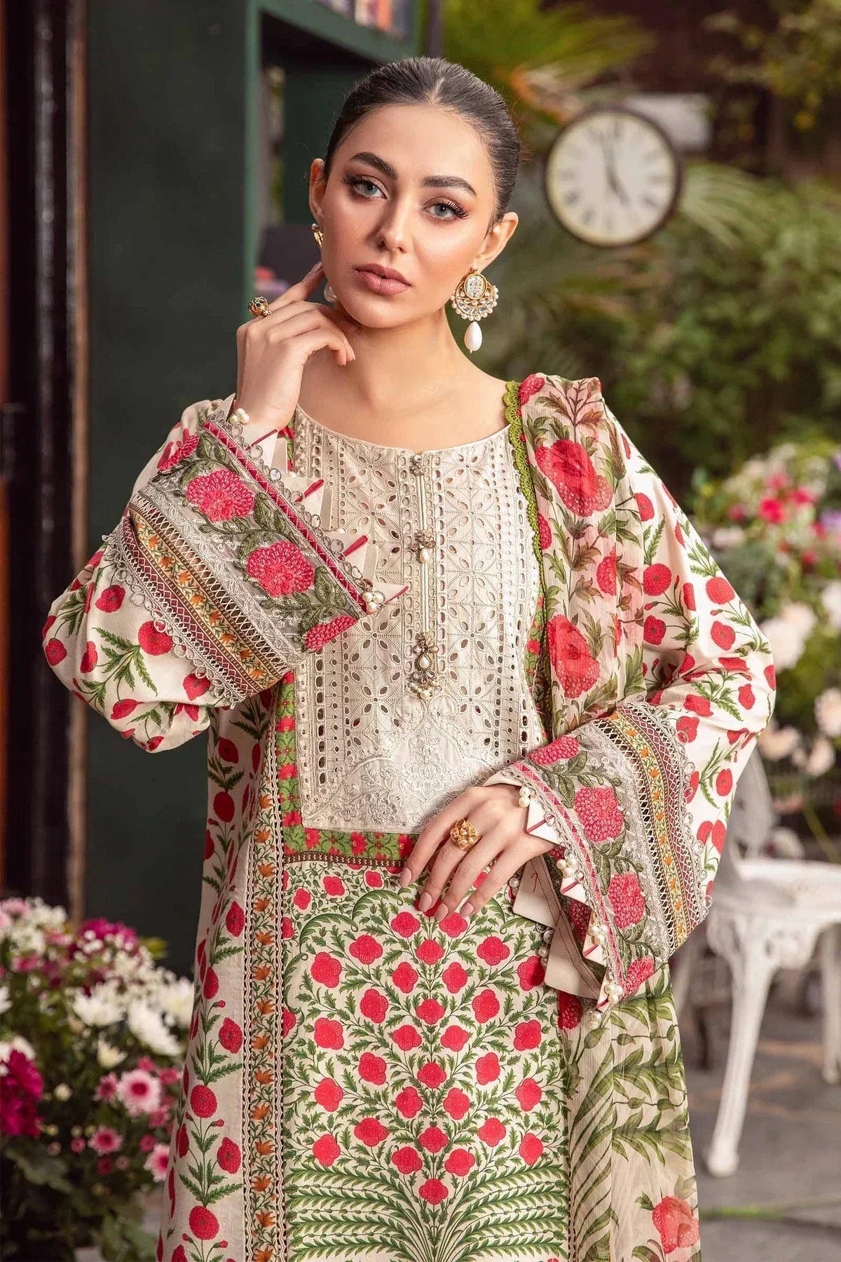 Maria B | M Prints Spring 24 | MPT-2114-A - by - Libasekhas UK - Registered Vendor of : Maria B - 100% Original Designer Dresss