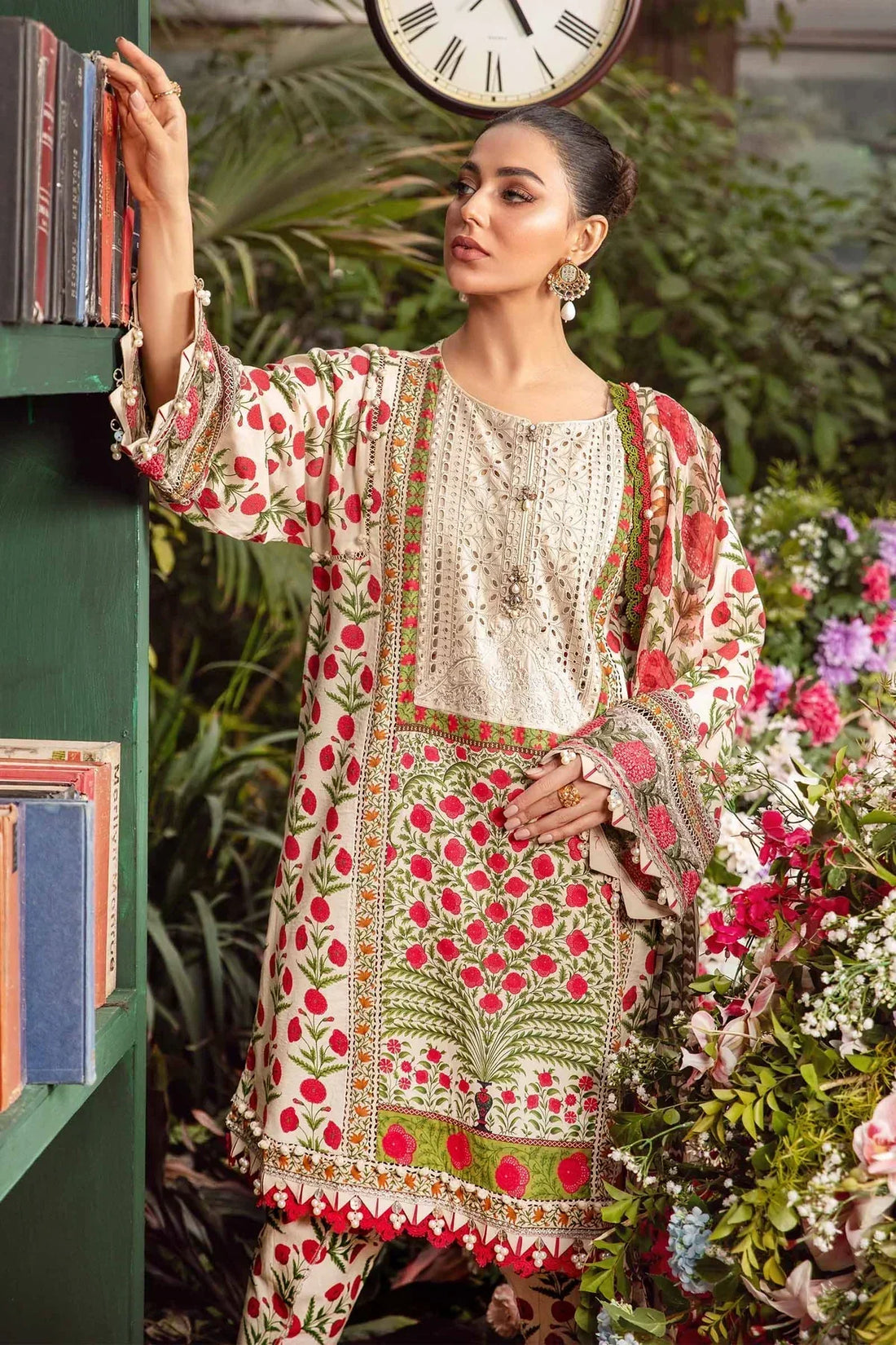 Maria B | M Prints Spring 24 | MPT-2114-A - by - Libasekhas UK - Registered Vendor of : Maria B - 100% Original Designer Dresss