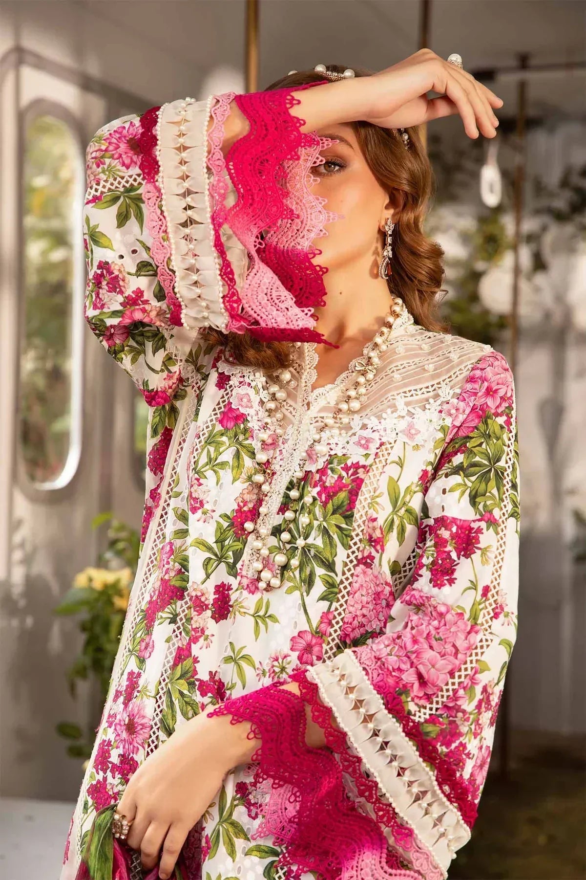 Maria B | M Prints Spring 24 | MPT-2102-A - by - Libasekhas UK - Registered Vendor of : Maria B - 100% Original Designer Dresss