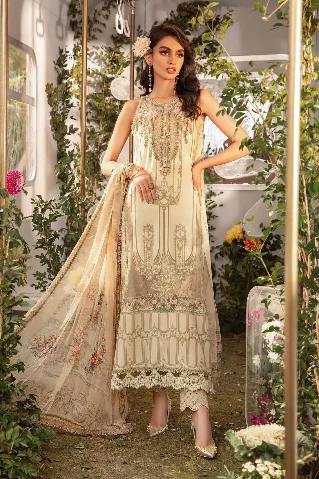 Maria B | M Prints Spring 24 | MPT-2104-A - by - Libasekhas UK - Registered Vendor of : Maria B - 100% Original Designer Dresss