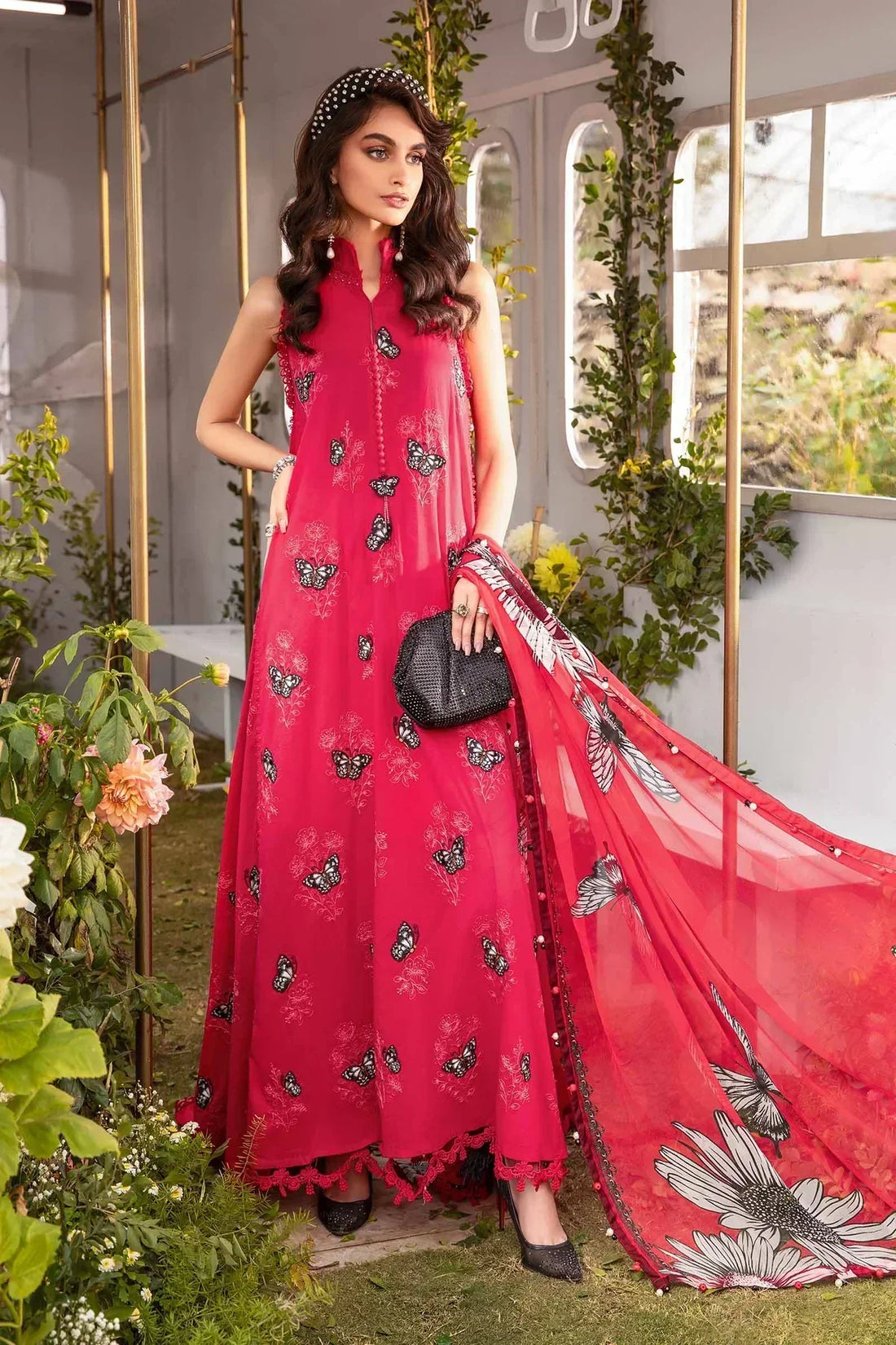 Maria B | M Prints Spring 24 | MPT-2105-A - by - Libasekhas UK - Registered Vendor of : Maria B - 100% Original Designer Dresss