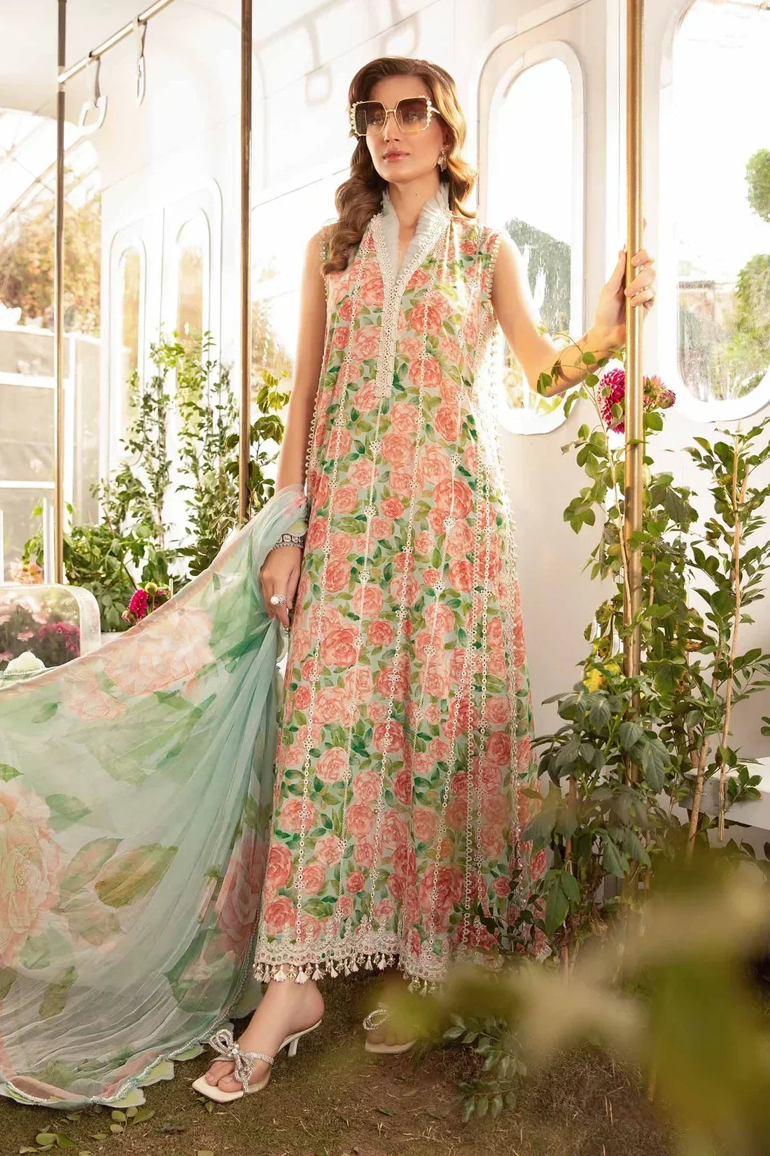 Maria B | M Prints Spring 24 | MPT-2106-A - by - Libasekhas UK - Registered Vendor of : Maria B - 100% Original Designer Dresss