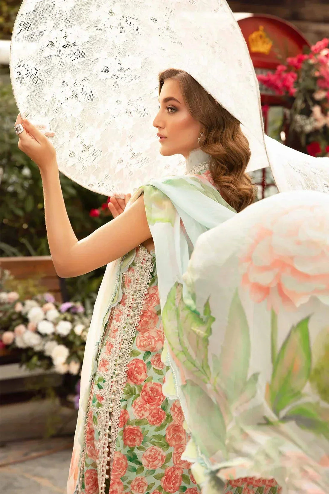 Maria B | M Prints Spring 24 | MPT-2106-A - by - Libasekhas UK - Registered Vendor of : Maria B - 100% Original Designer Dresss