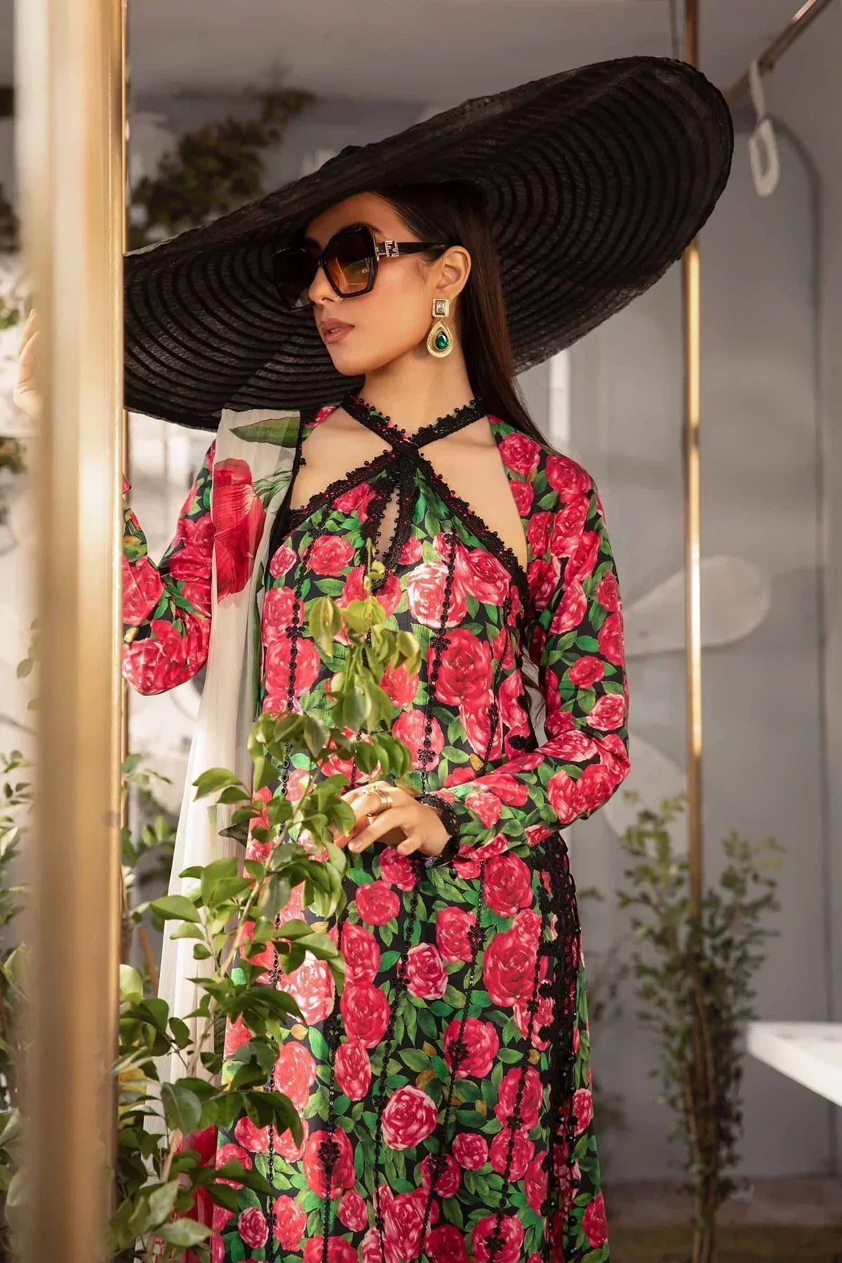 Maria B | M Prints Spring 24 | MPT-2106-B - by - Libasekhas UK - Registered Vendor of : Maria B - 100% Original Designer Dresss
